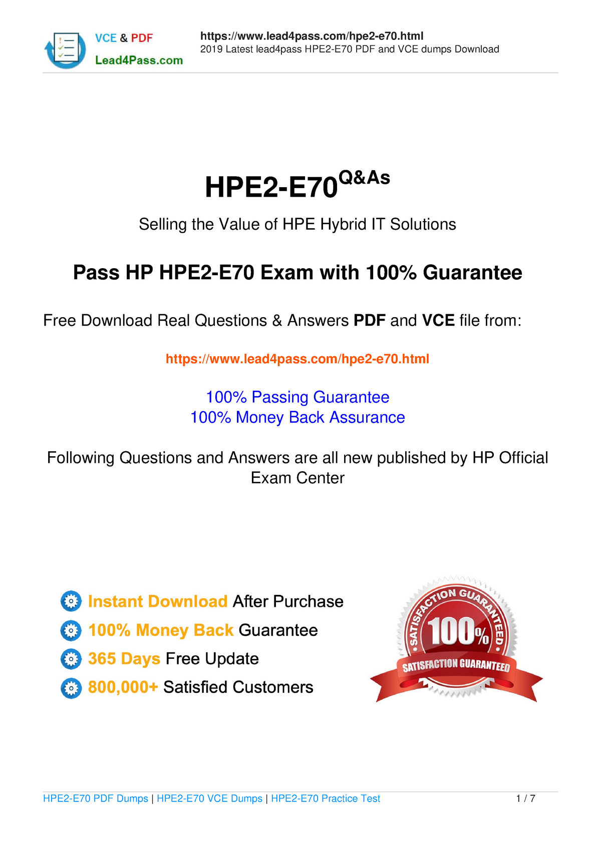 HPE2-N70 Echte Fragen