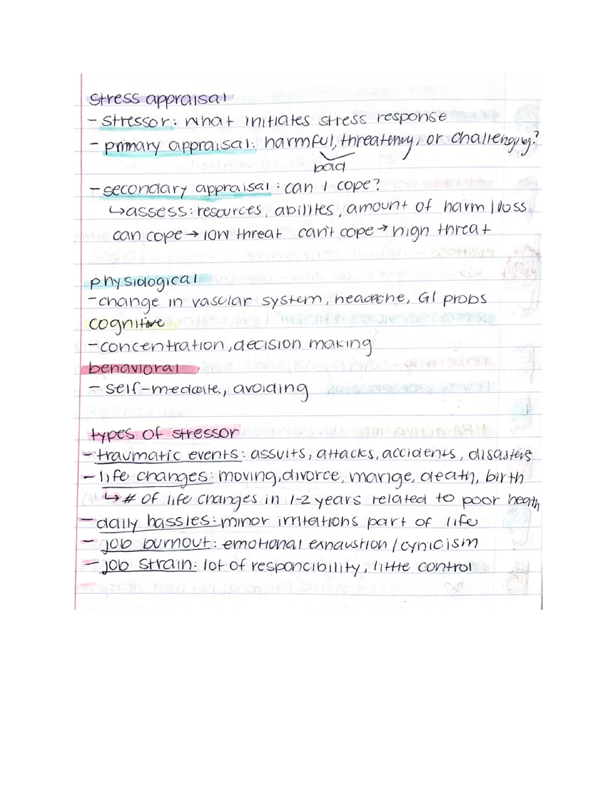 Psych 101 notes - Psychology101 - Studocu