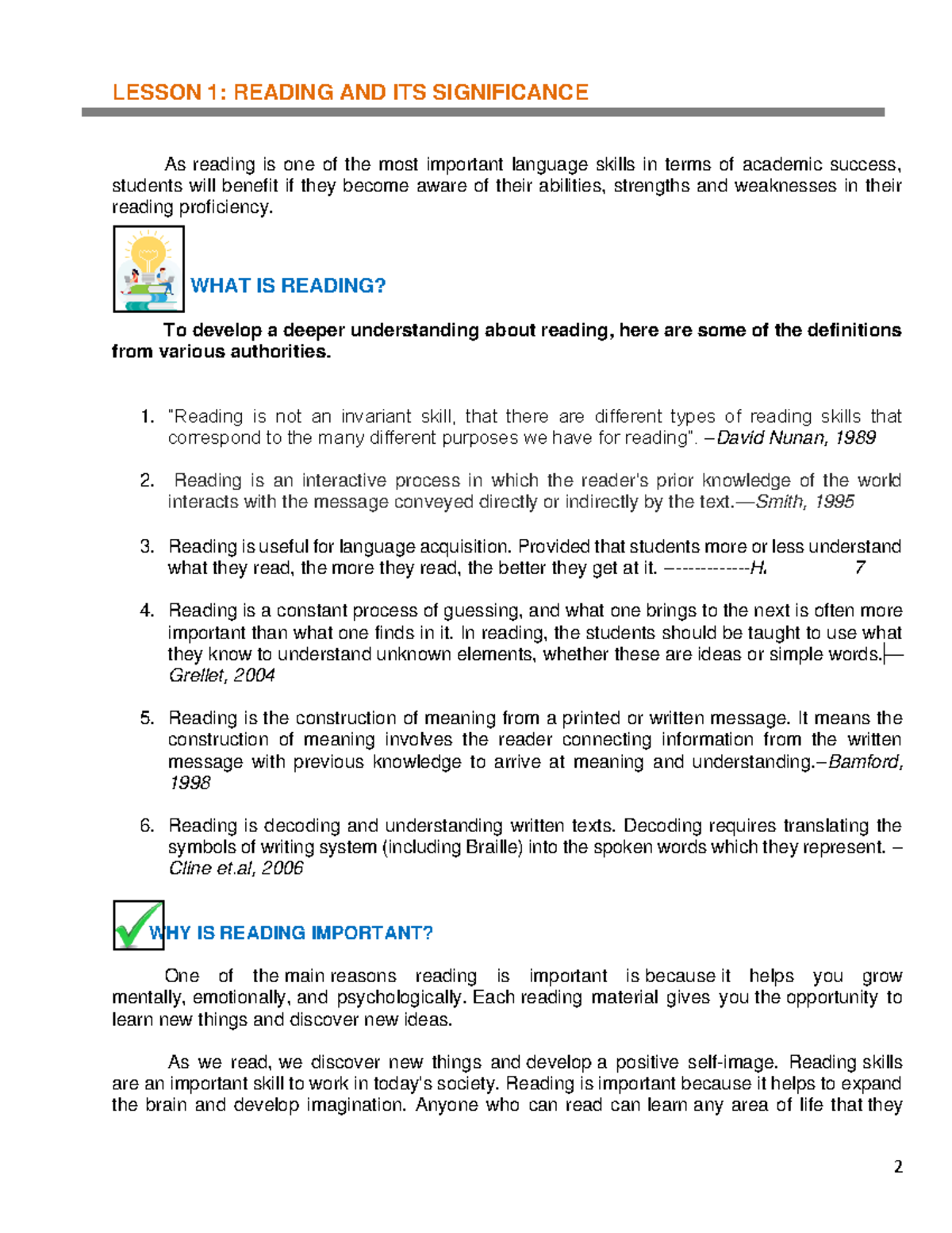 developmental-reading-reading-and-its-significance-2-lesson-1