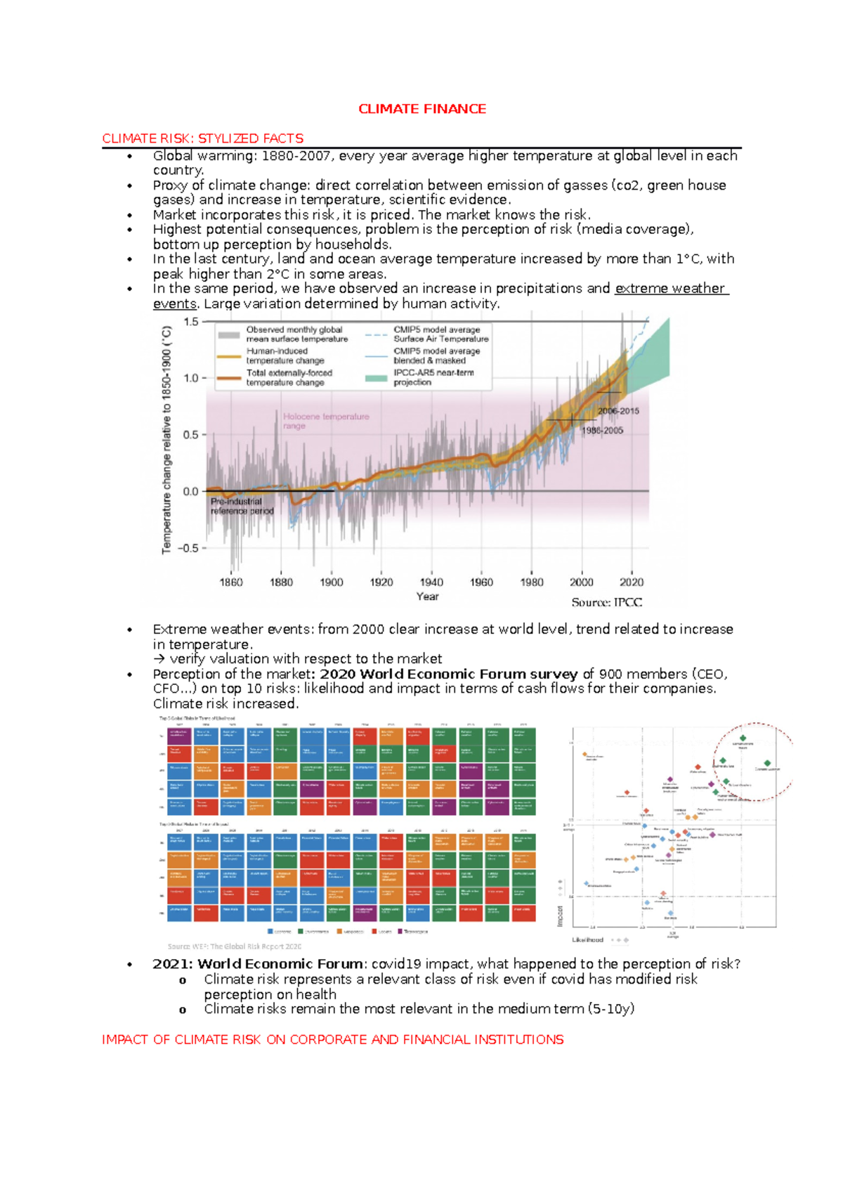 7. Climate Finance - Notes From Book And Lectures - CLIMATE FINANCE ...