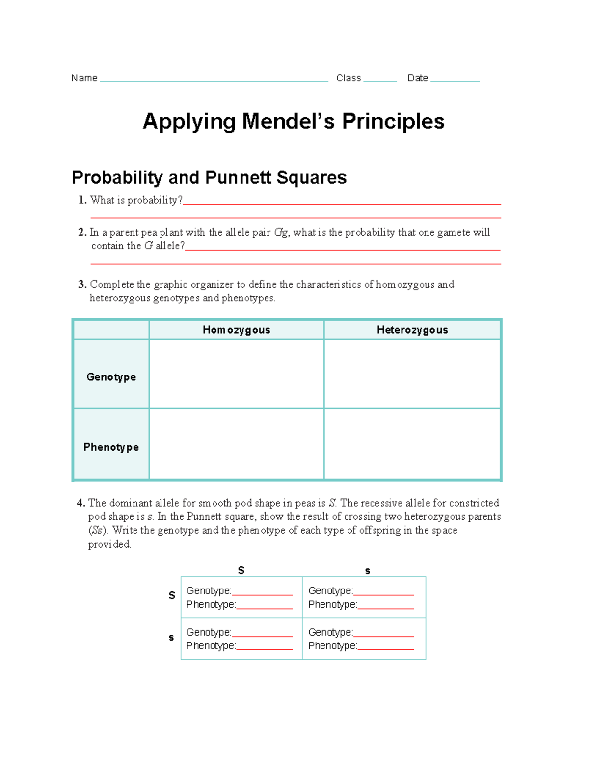 Cracking The Code: Applying Mendel'S 11.2 Principles In Genetics - 41ds8qi