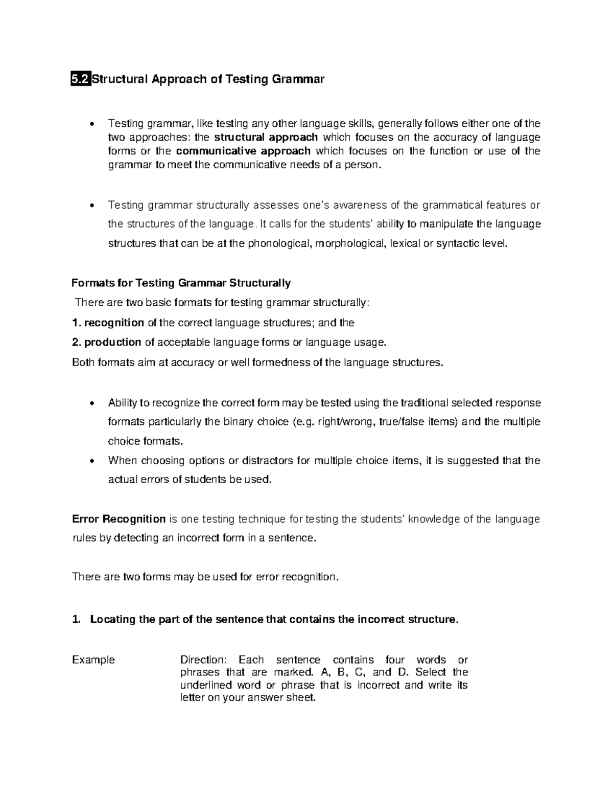 structural-approach-of-testing-grammar-testing-grammar-structurally