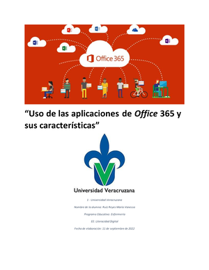 ACT04 Conoce Utiliza Office 365 Vanessa Ruíz - <Uso de las aplicaciones  de Office 365 y sus - Studocu