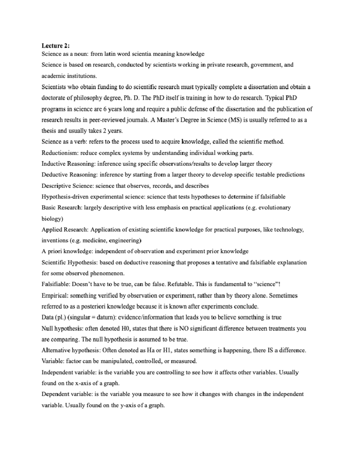 Biology 1102, Lecture 2 BIOL 1102 Studocu