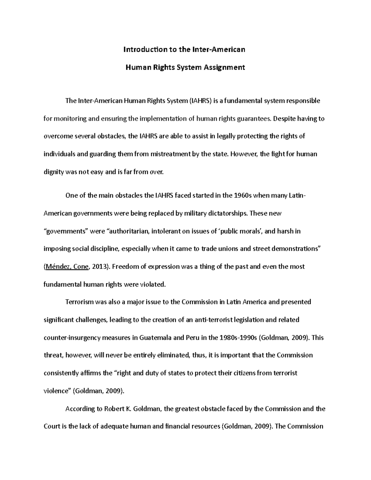 Introduction to the Inter-American Human Rights System - Introduction ...