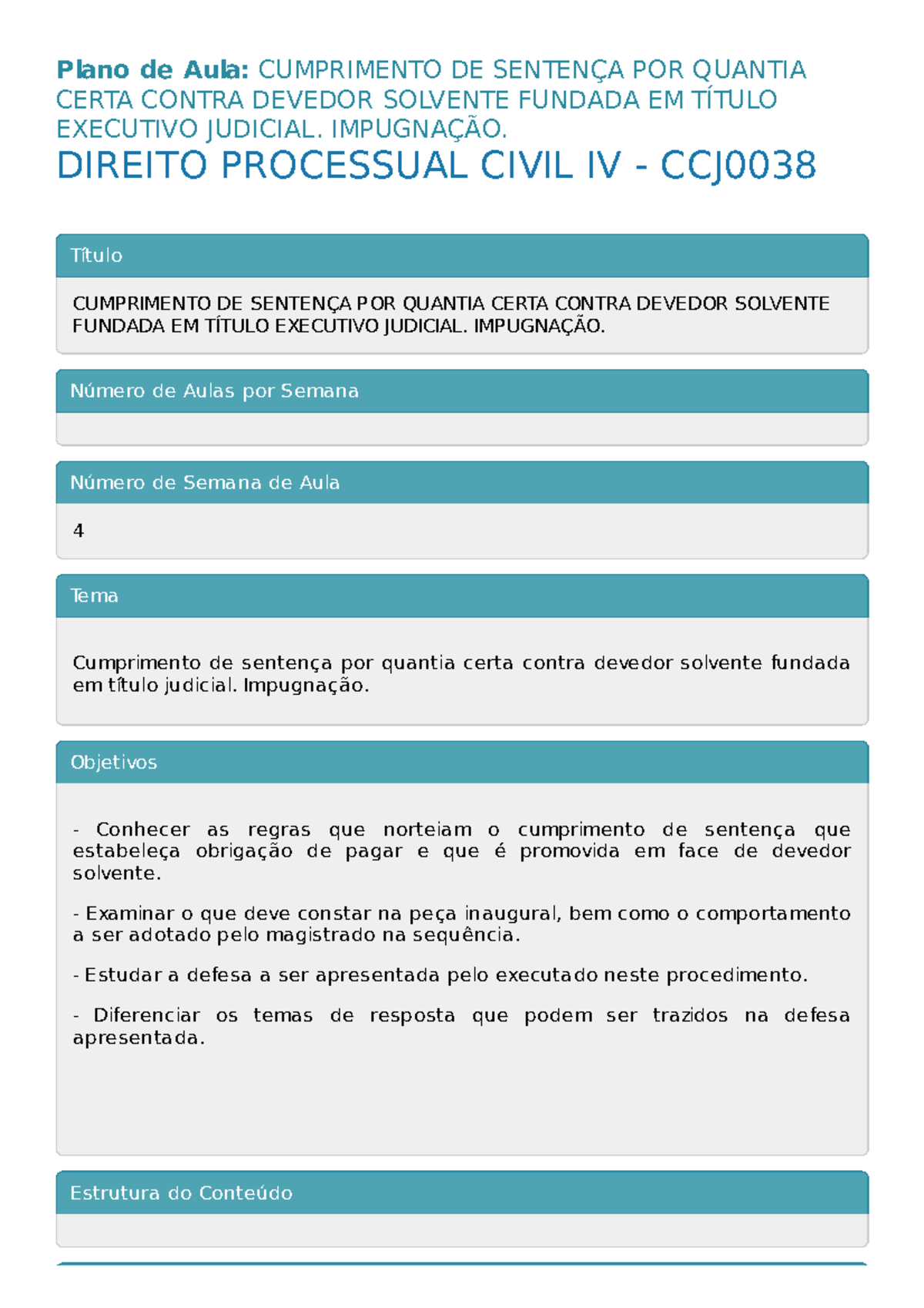 4 Casos 4 Direito Dir Estacio Studocu