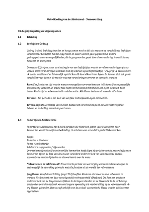 Ovda Samenvatting - Identiteitsontwikkeling En Leerlingbegeleiding ...