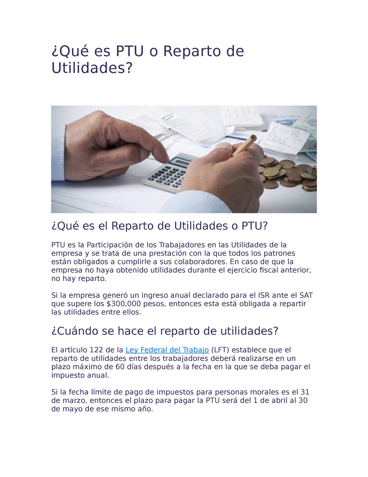 Todo Lo Que Tienes Que Saber Sobre El Ptu O Reparto D 8784