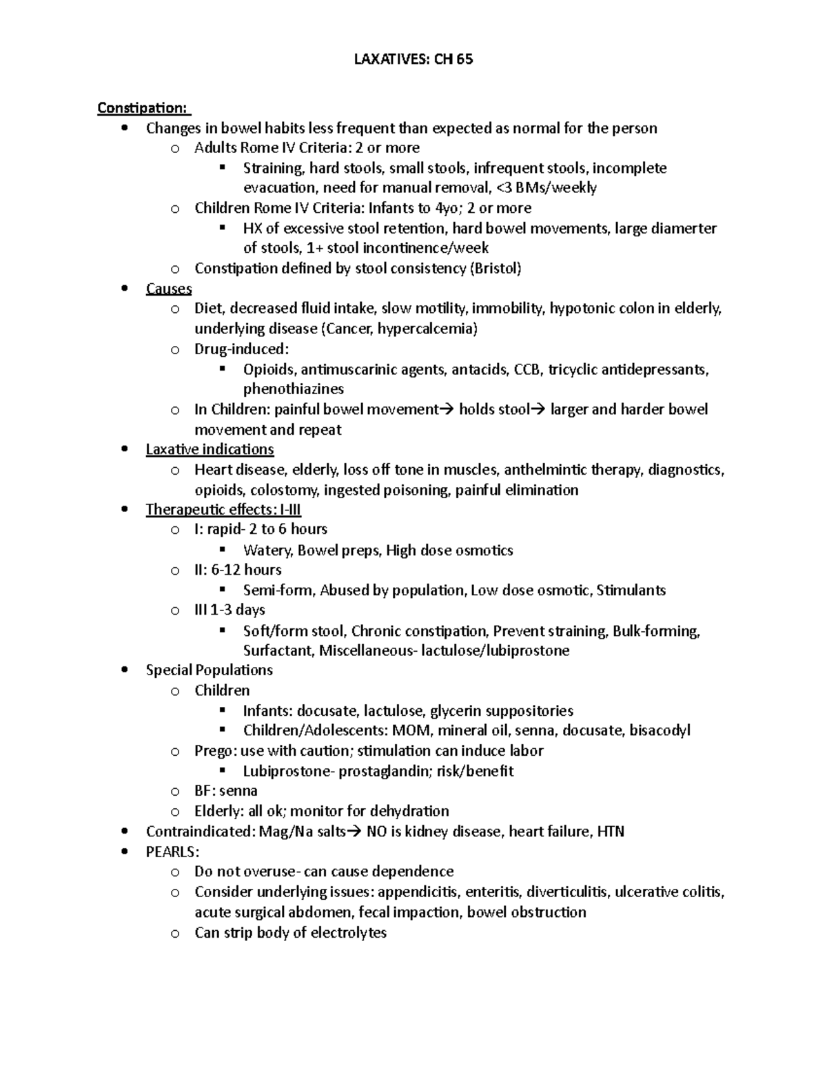 Chapter Notes from Lehne's Pharmacotherapeutics for APN and PAs ...