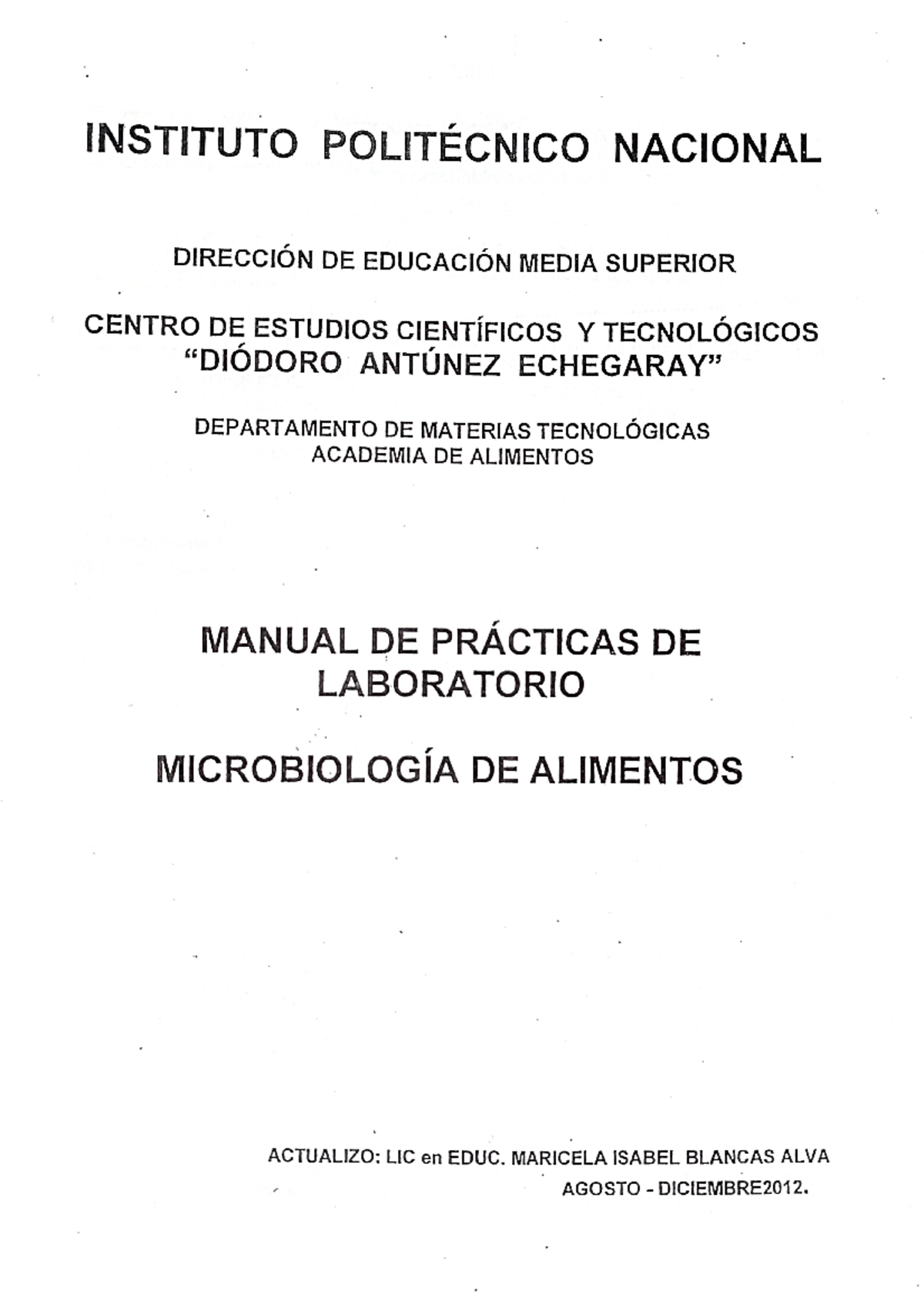 Manual de Microbiología Microbiologia Studocu