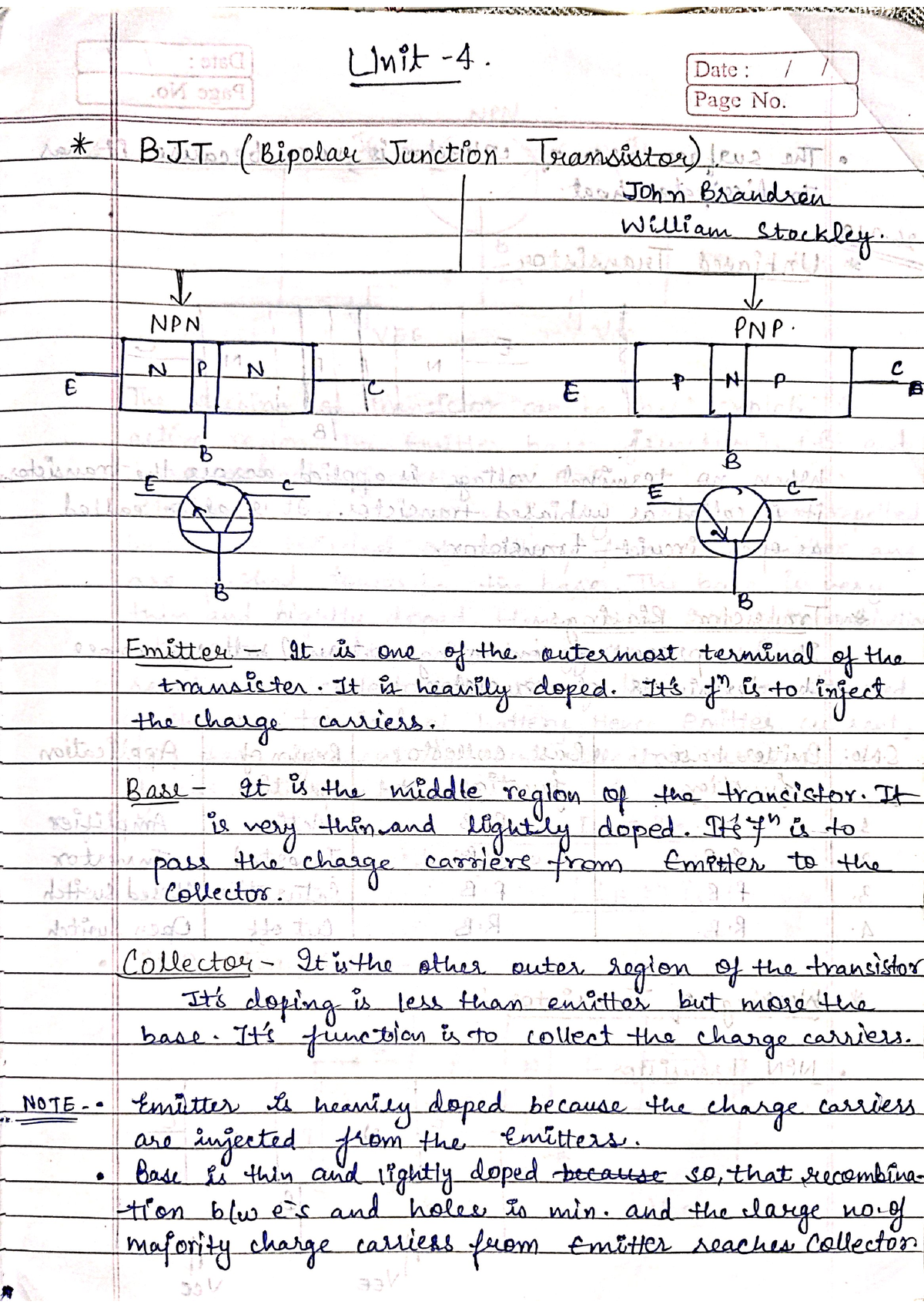 Unit 4 - B.tech - Studocu