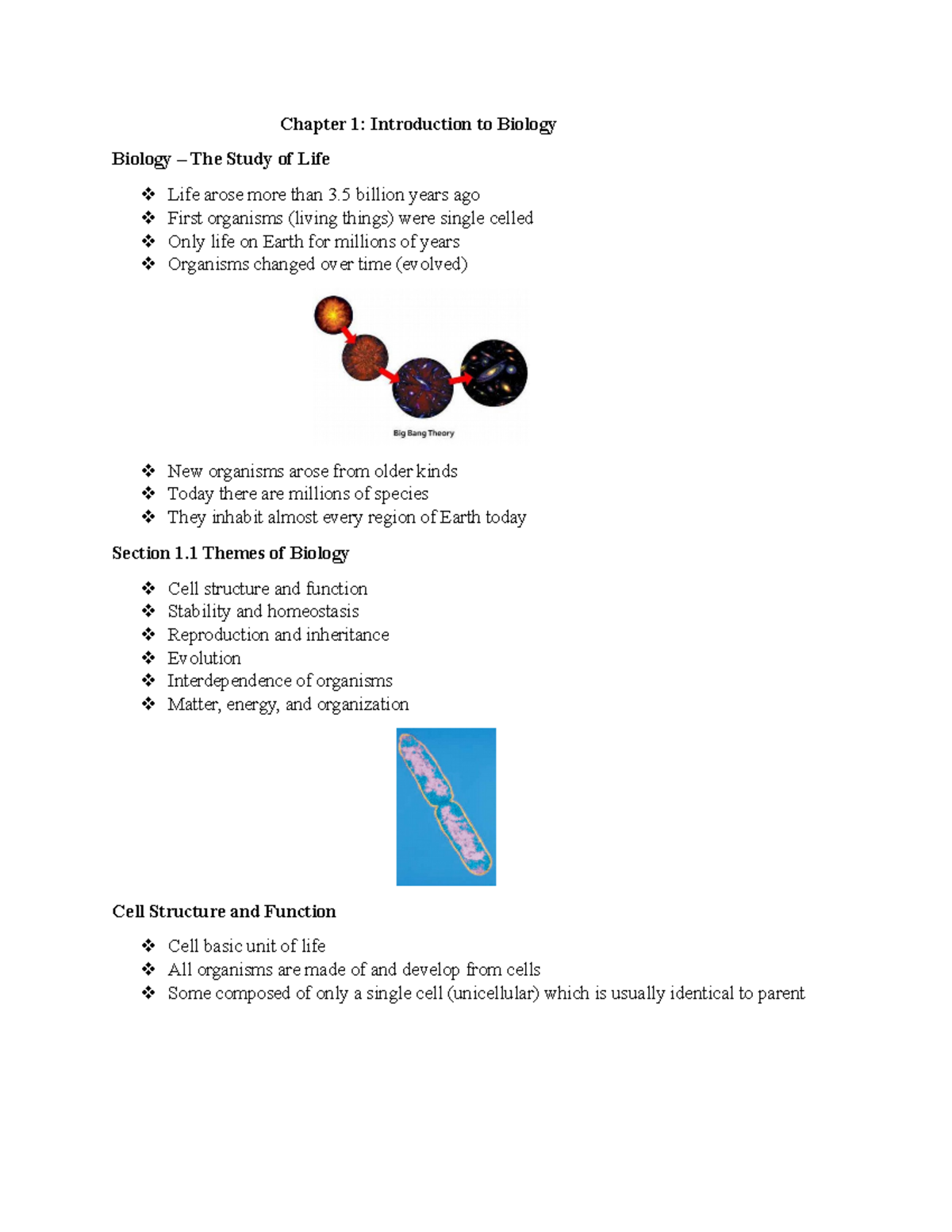 Biological Science Chapter 1 - Biology And The Tree Of Life - Chapter 1 ...