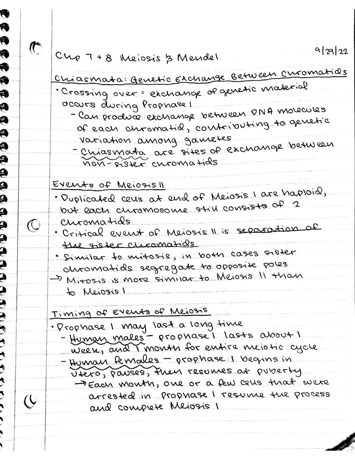 Chapter 8 Section 1 Notes - BIOL14110AAA - Studocu