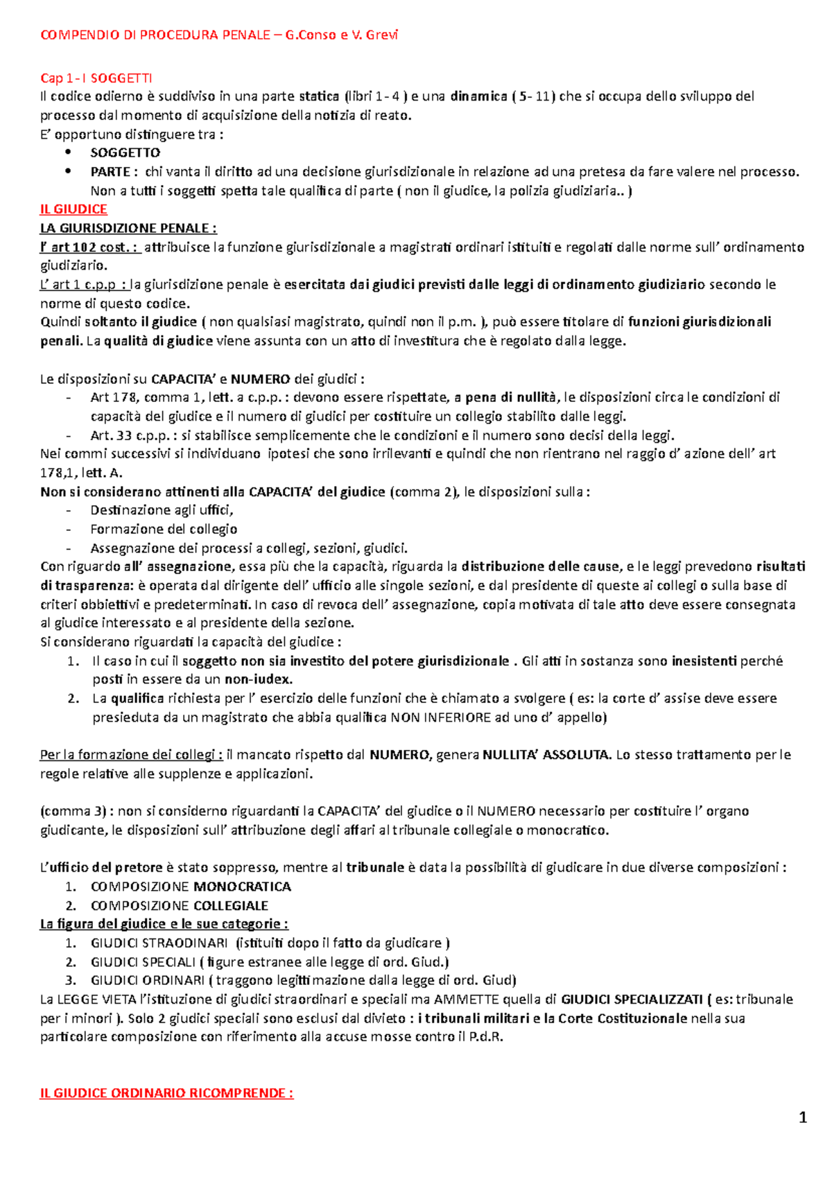 elementi di procedura penale pdf