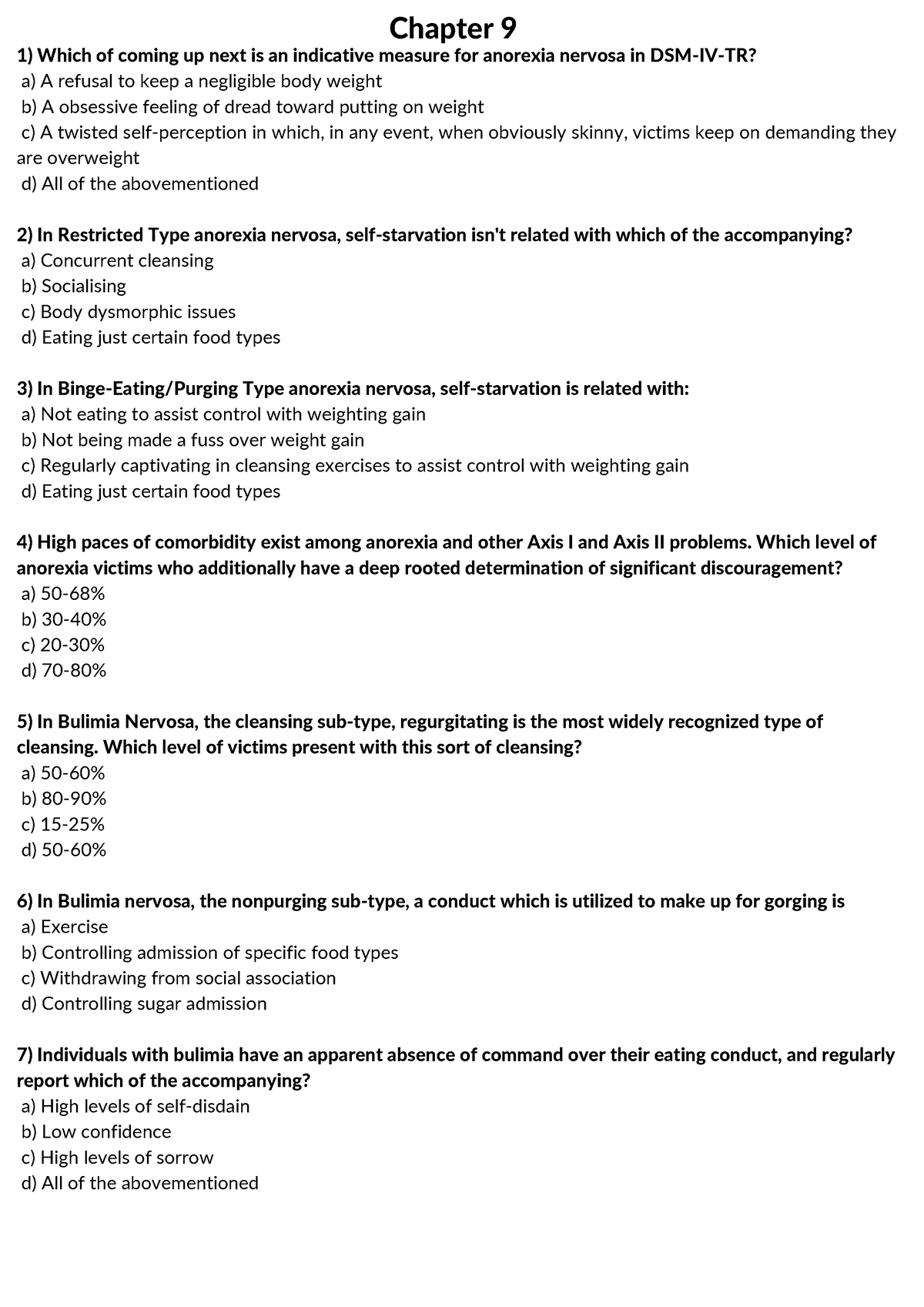 Chapter 9 - These Are My Practice Quizzes For Clinical Psychology. Hope ...