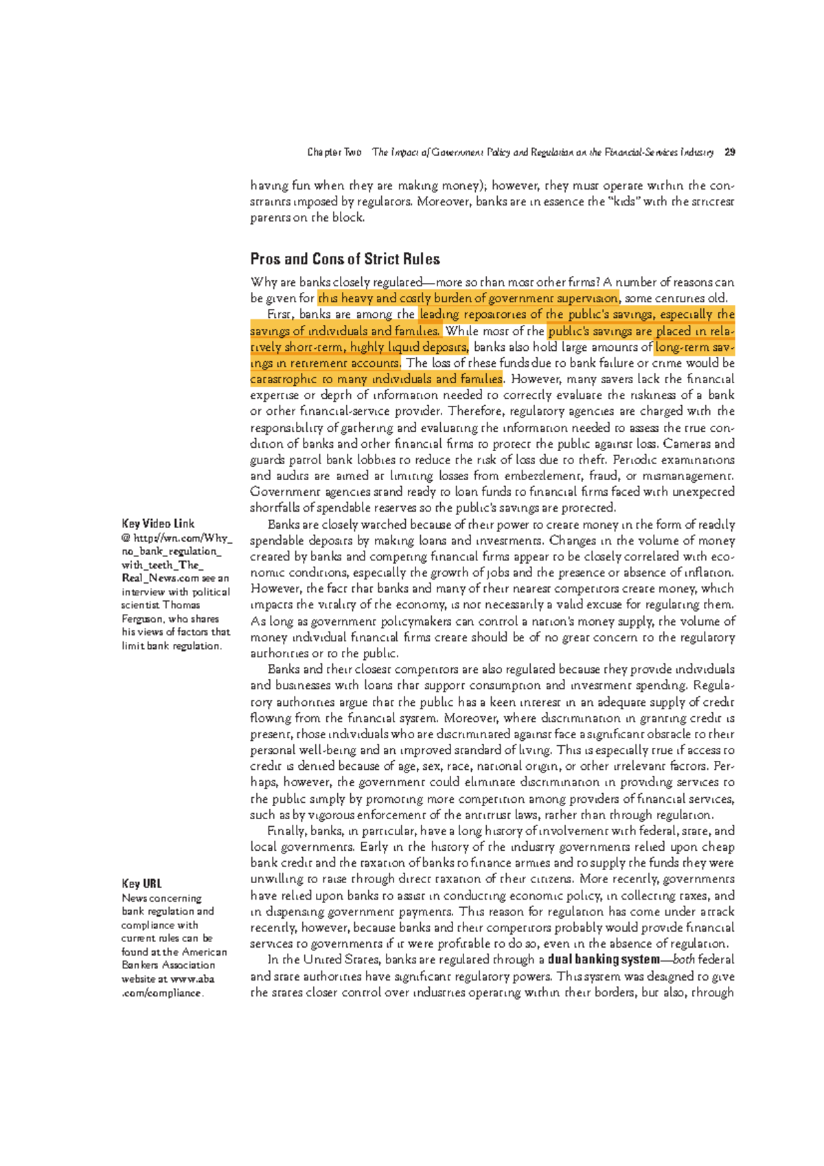 Pros and cons of strict rules Chapter Two The Impact of Government