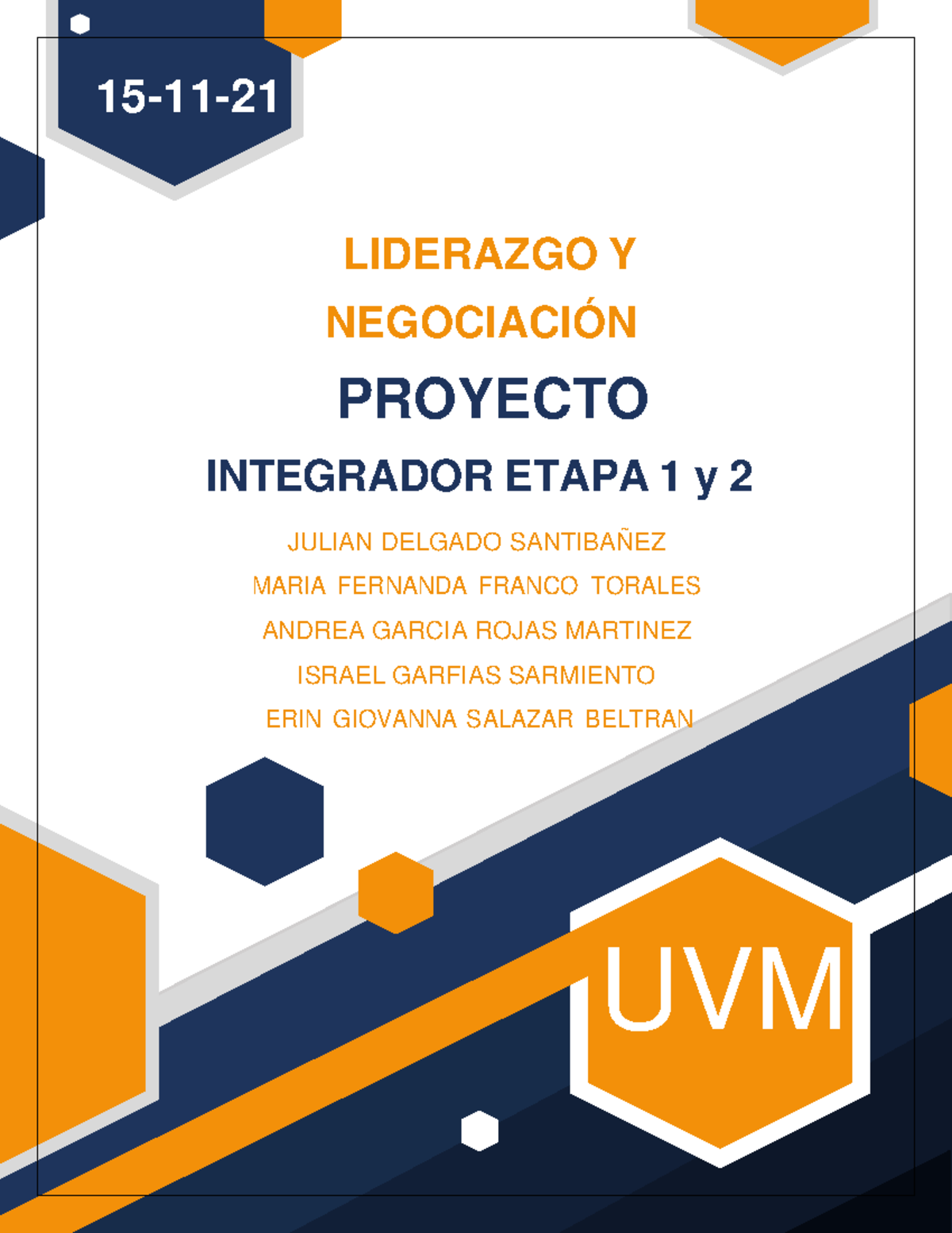 A 11 Mfft Ejercicio 15 11 Liderazgo Y NegociaciÓn Proyecto