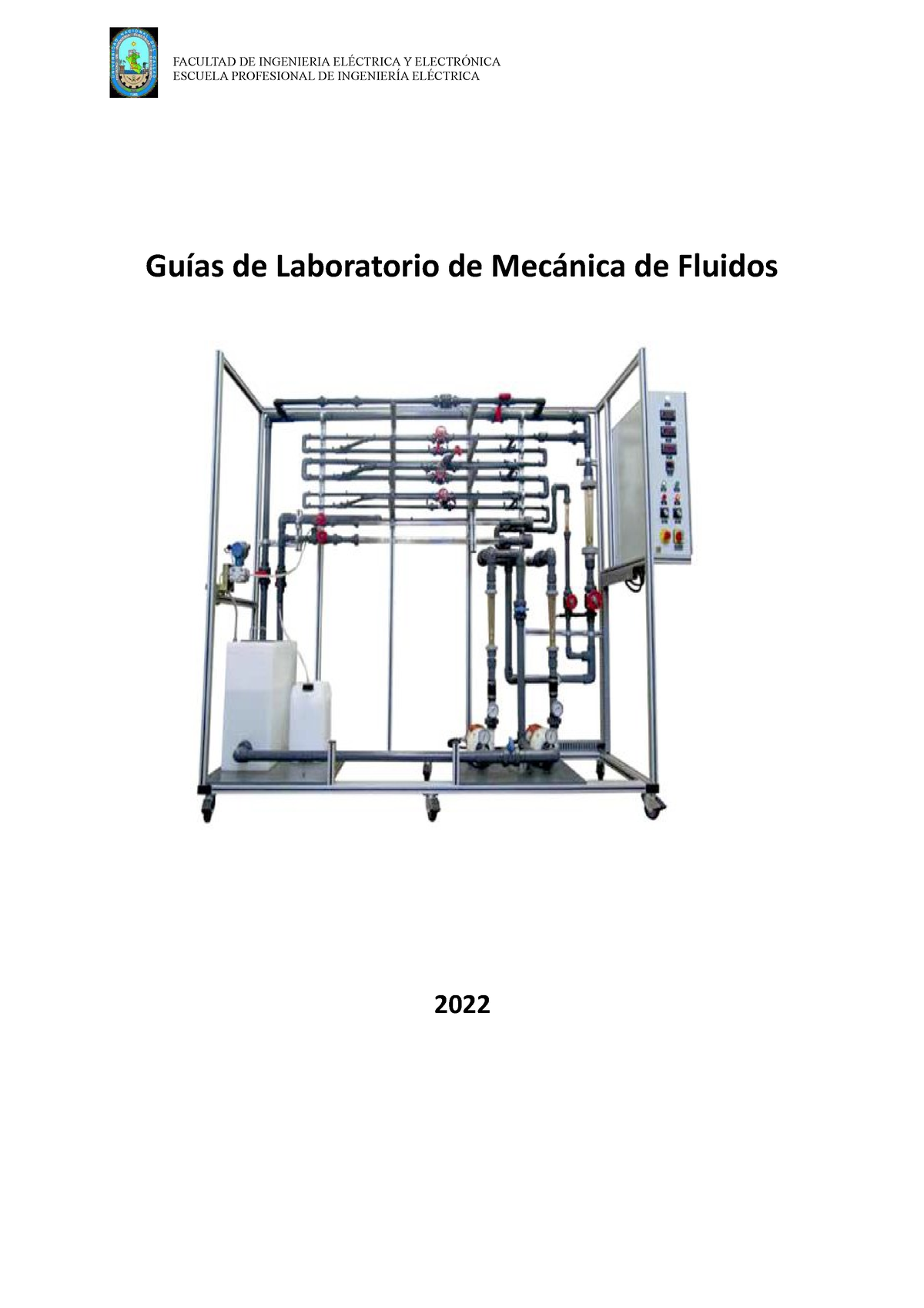 GUÍA DE Laboratorio DE Mecánica DE Fluidos - Guías De Laboratorio De ...