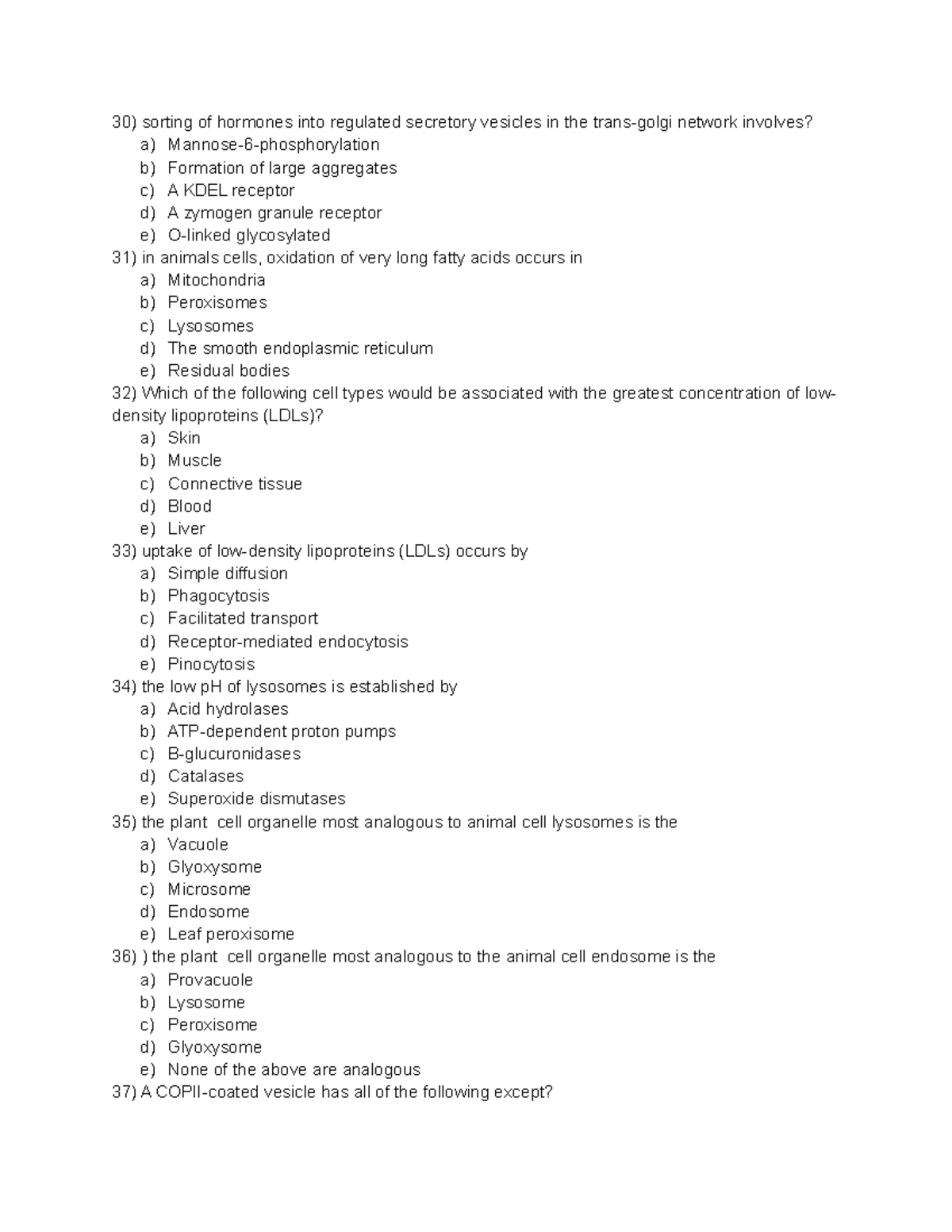 Chapter 12 Exam Pt. 5 - exam questions and answers - sorting of ...