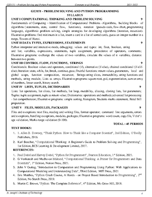 Python for Data Science Nptel Previous Year Question Paper 2017 ...