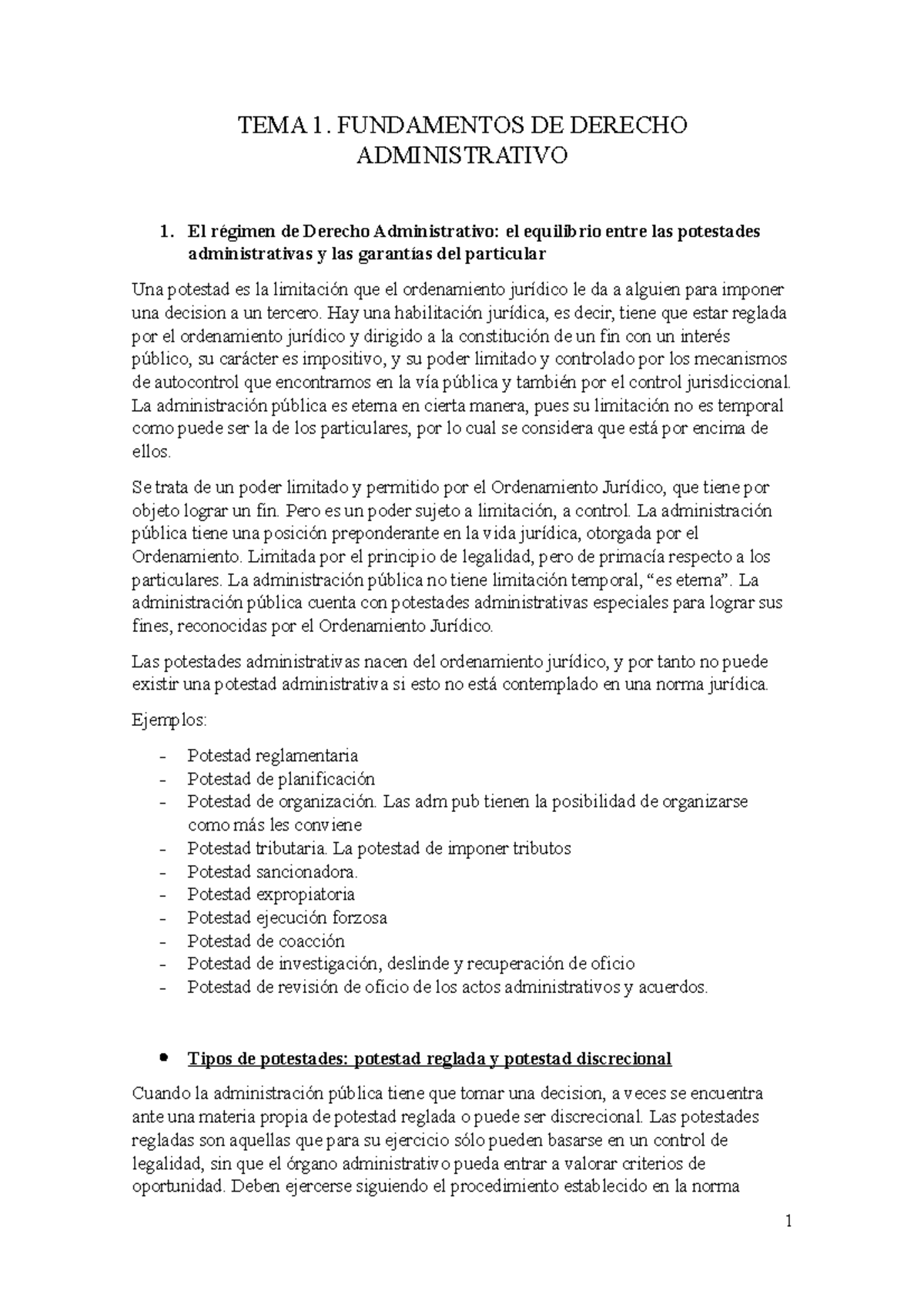 Tema 1 - Apuntes tomados en clase de la asignatura de organizacióy ...