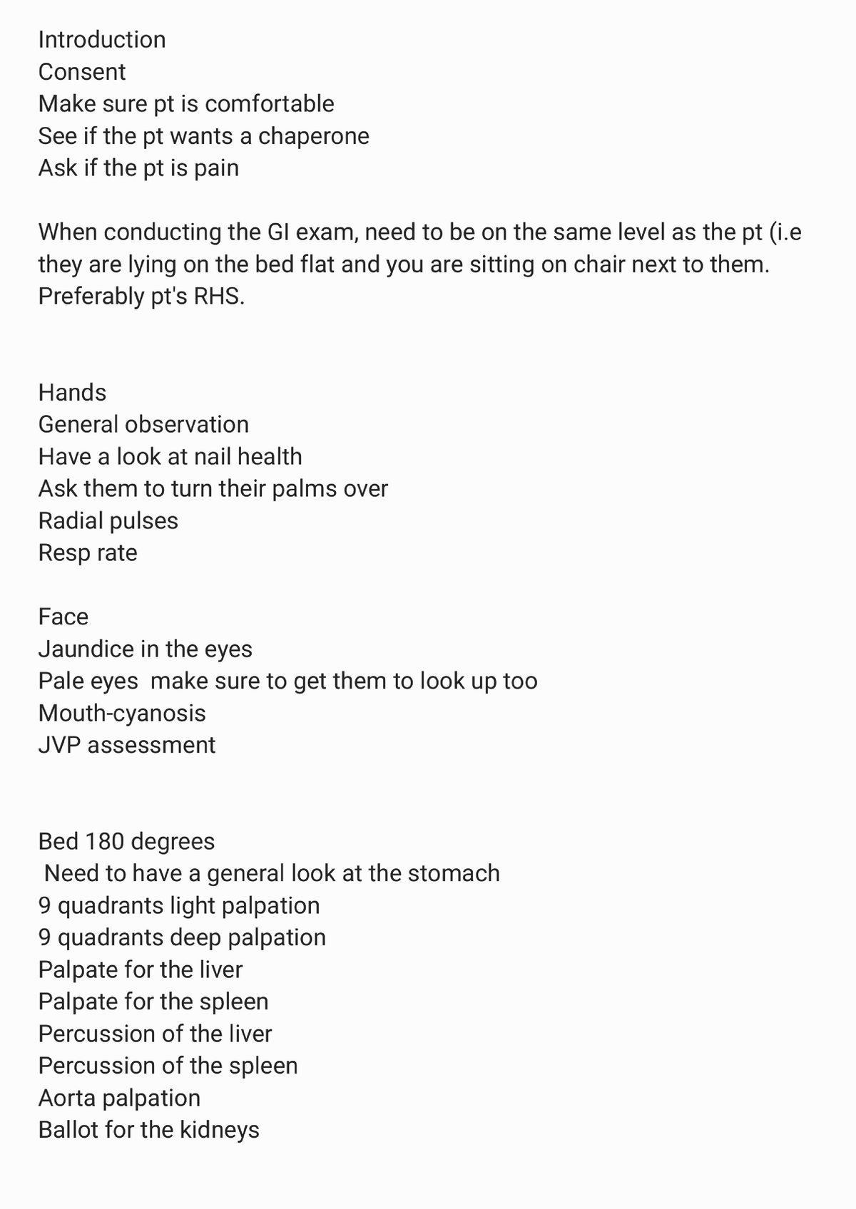 Gastro exam - summary of said topic - 14338 - BCU - Studocu