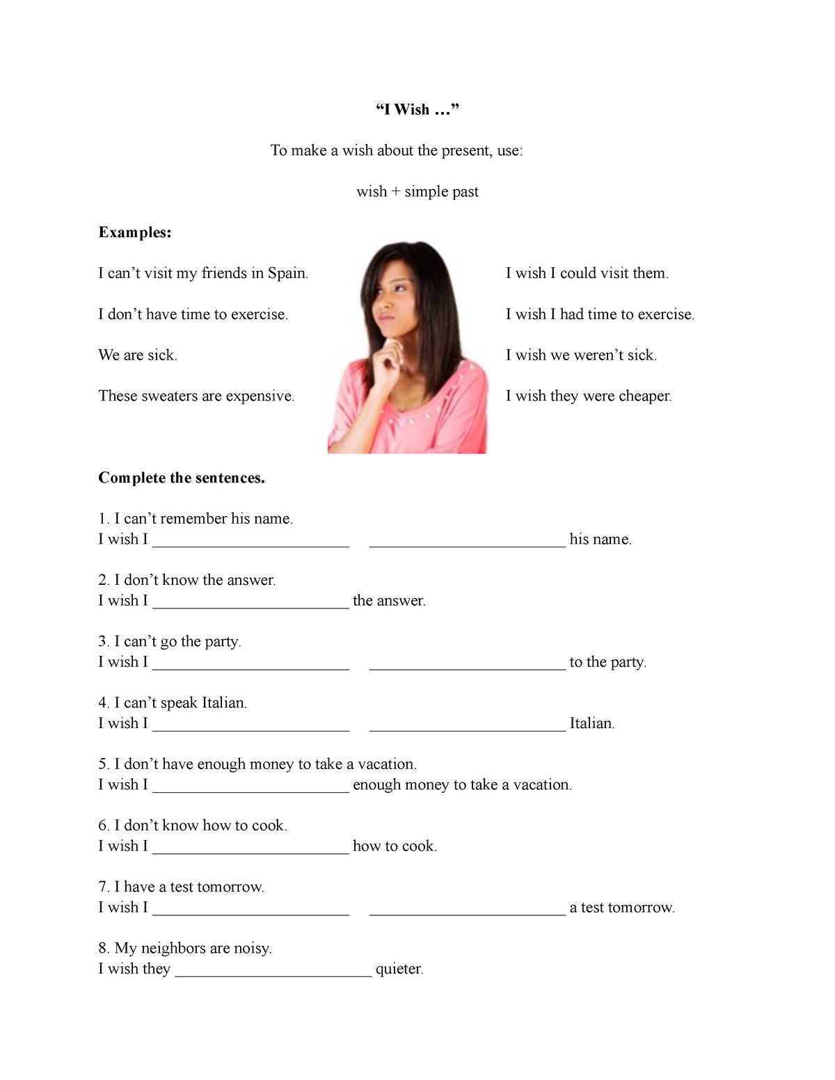 wish-worksheet-ingl-s-i-wish-to-make-a-wish-about-the-present