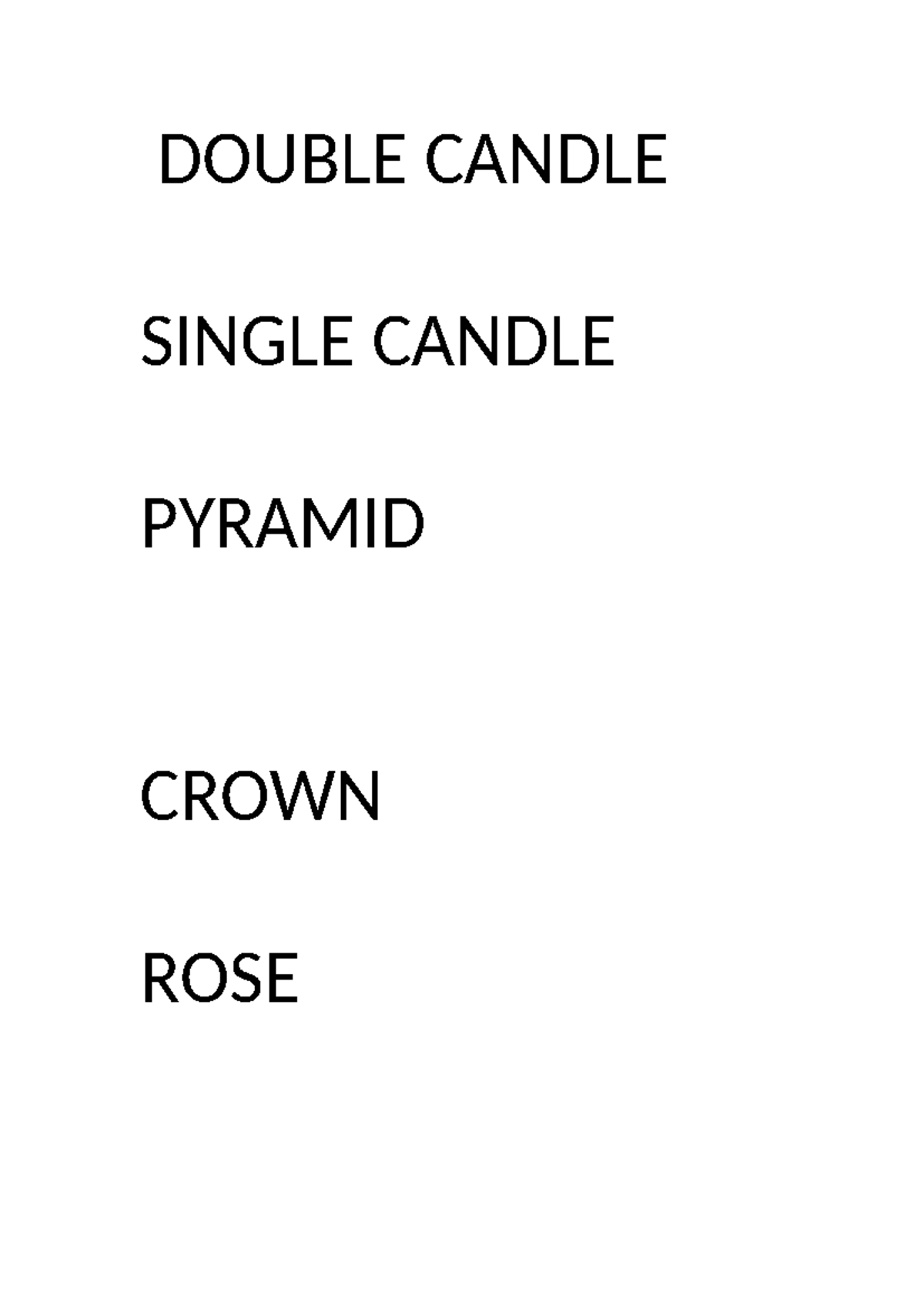 Event tommorow teaching mathematics double candle single candle