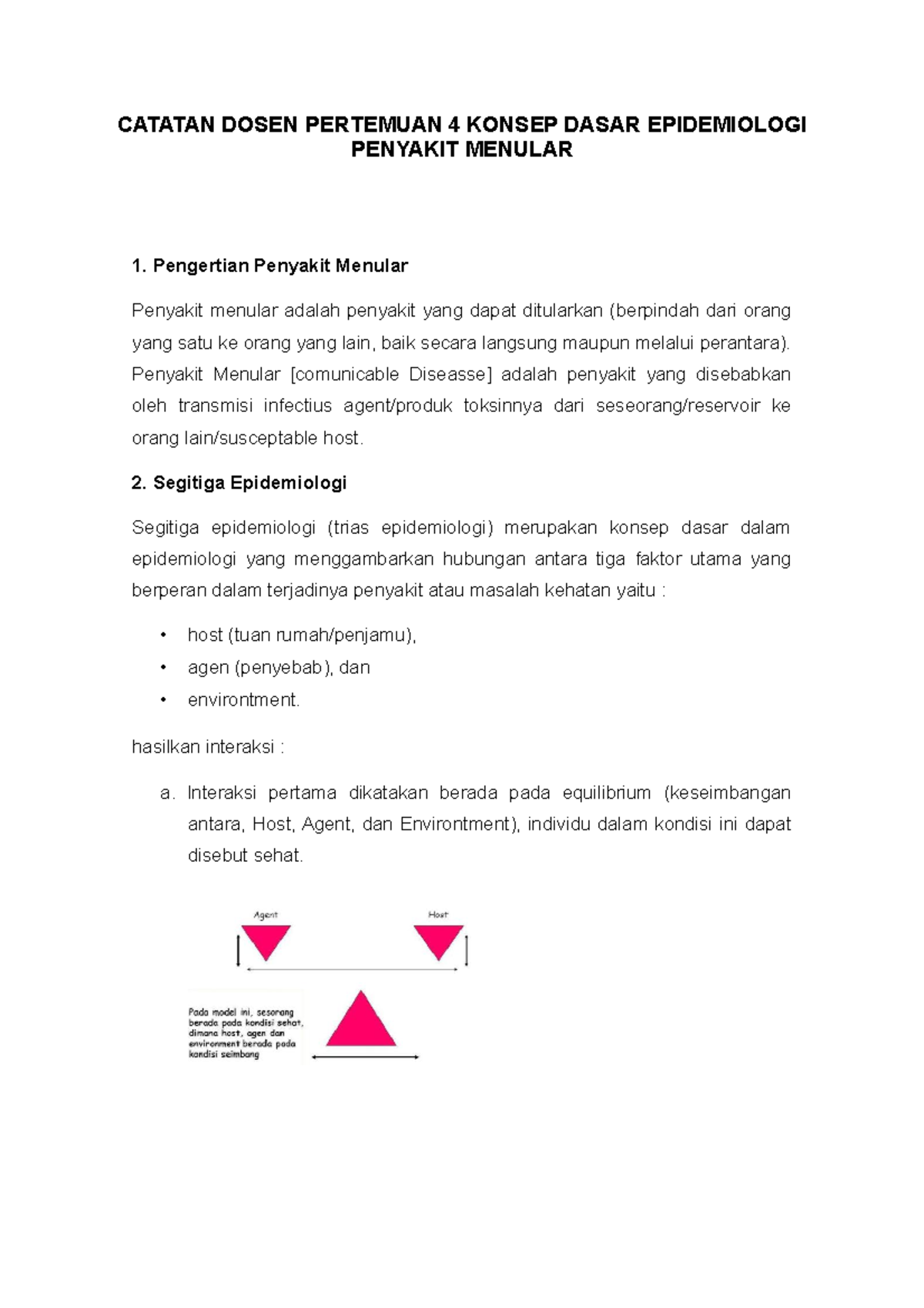 Catatan Dosen Pertemuan 4 Konsep Dasar Epidemiologi Penyakit Menular ...