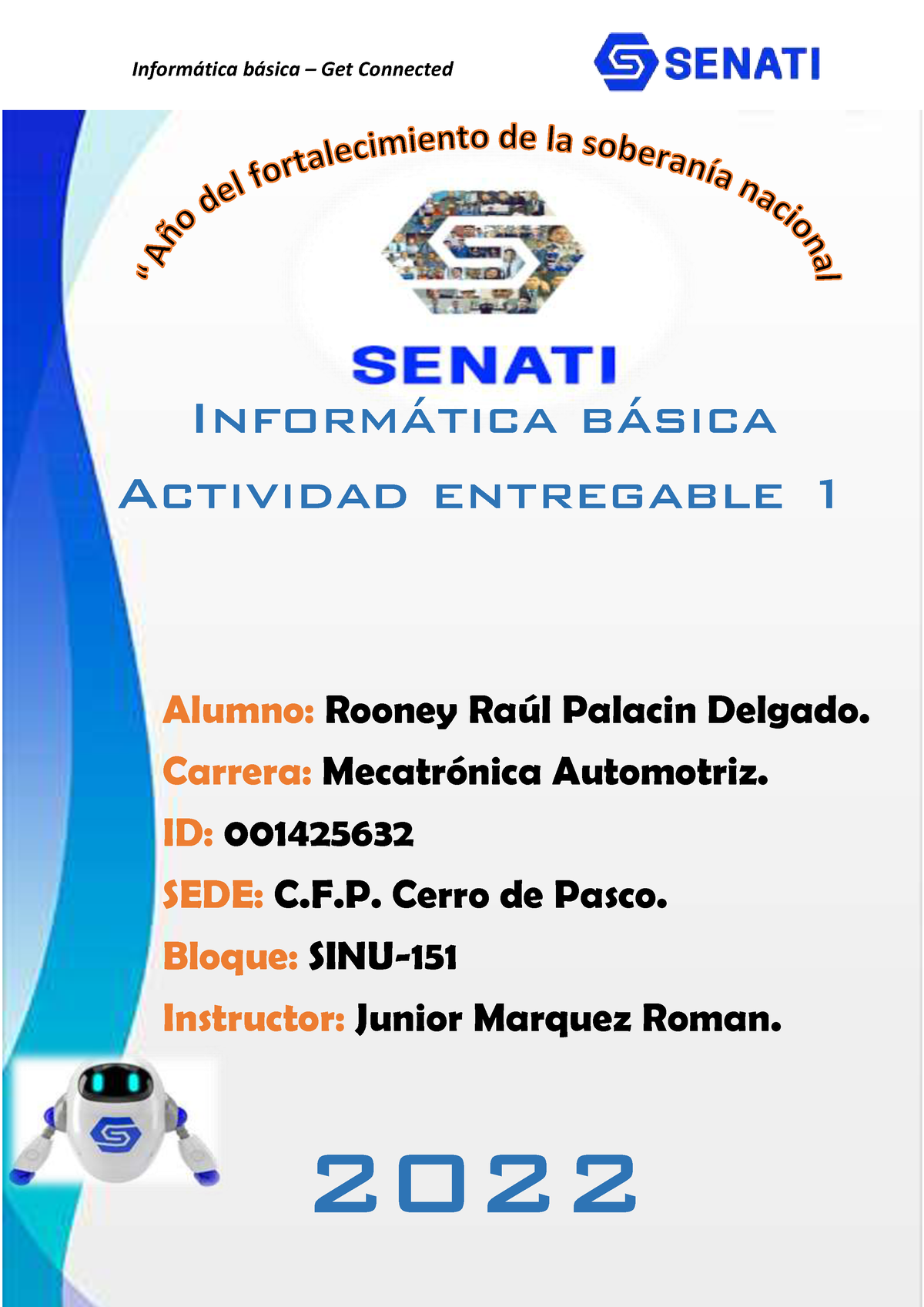 SINU-151 Entregable-Informatica 01 - Inform·tica B·sica Actividad ...