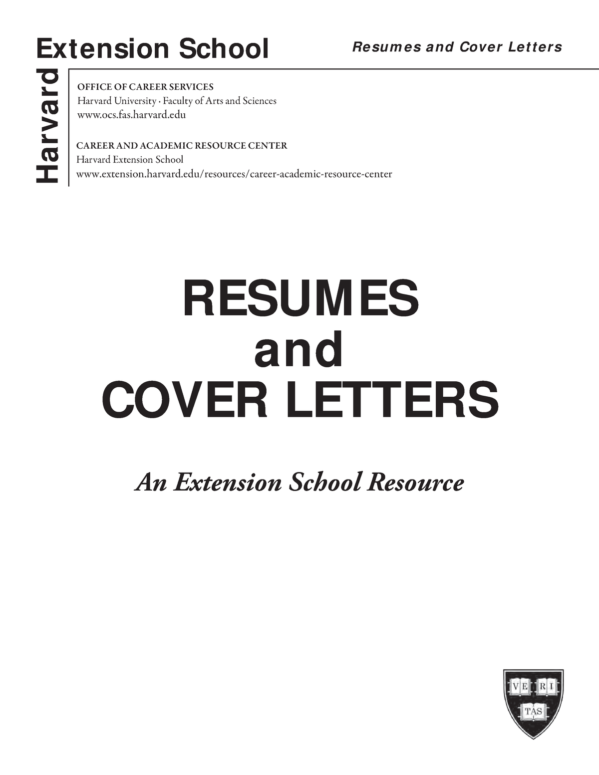 Tips On Resumes And Cover Letters Harvard University Harvard   Thumb 1200 1553 