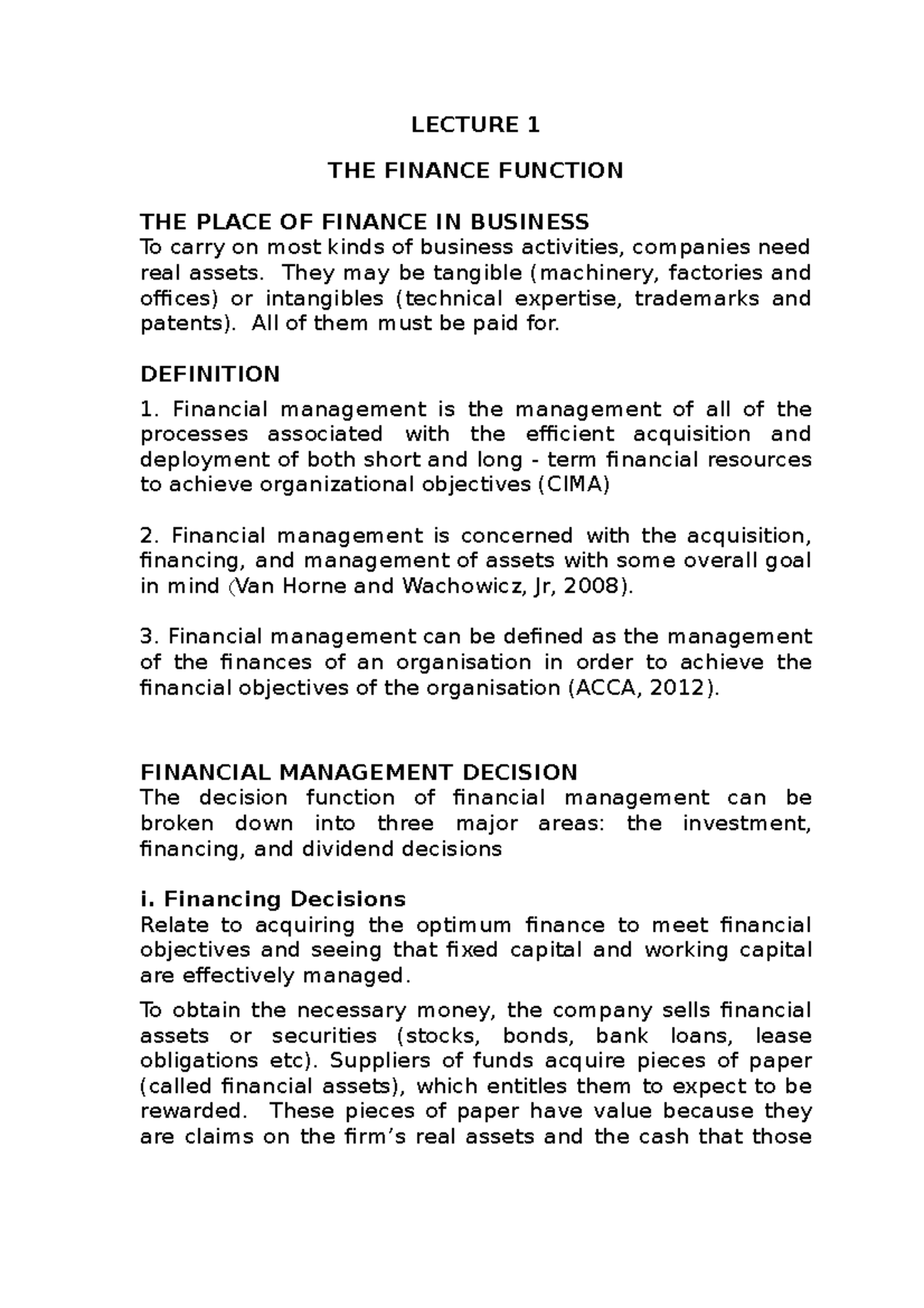 lecture-1-introduction-the-finance-function-lecture-1-the-finance