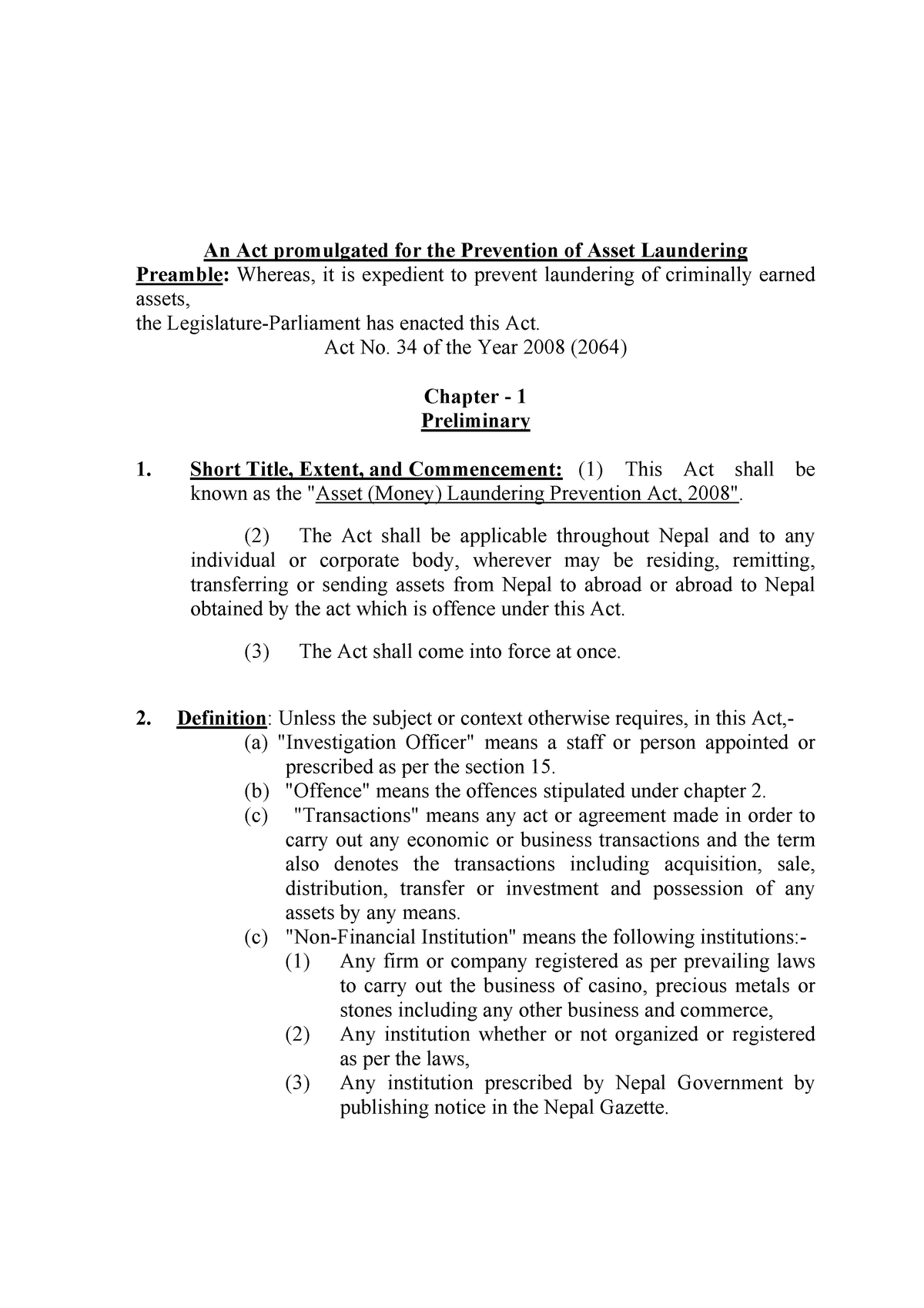 asset-money-laundering-act-2008-eng-an-act-promulgated-for-the