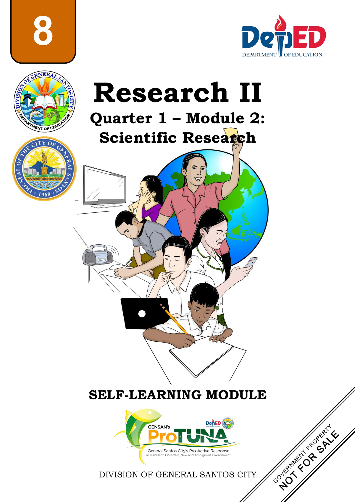 research title about self learning modules