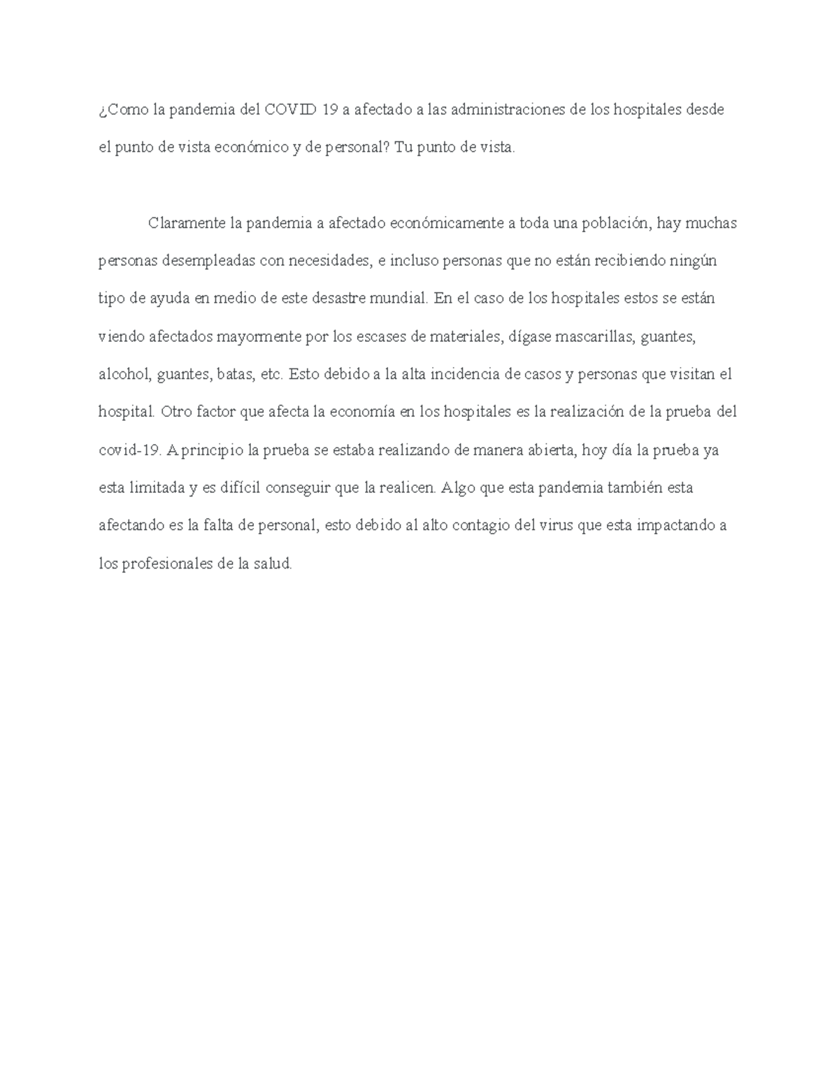 Como la pandemia del Covid 19 a afectado a las administraciones de los ...