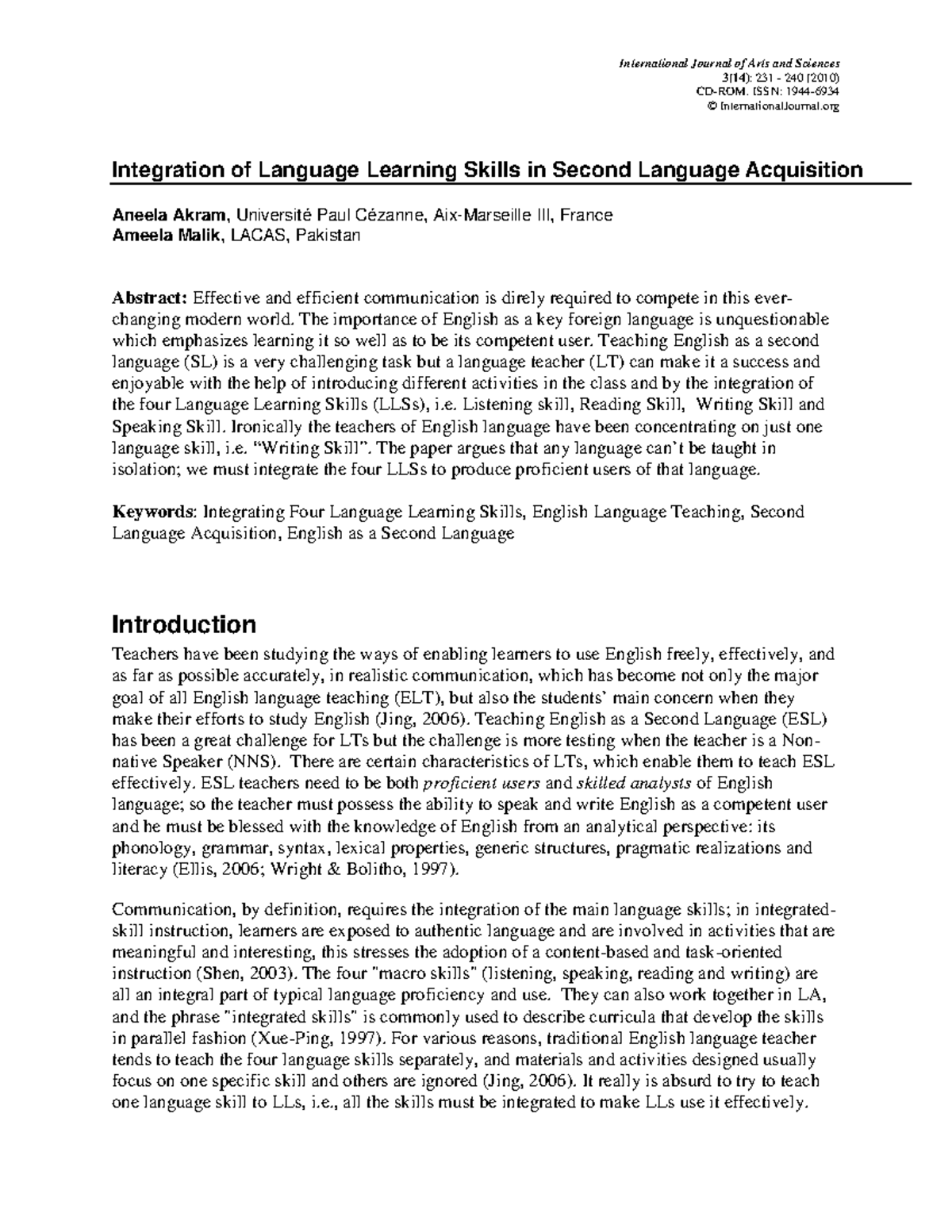Language Teaching Linguistics 3 14 231 240 2010 Cd Rom Issn 1944 Studocu Language Teaching Linguistics 3 14 231 240 2010 Cd Rom Issn 1944 Studocu