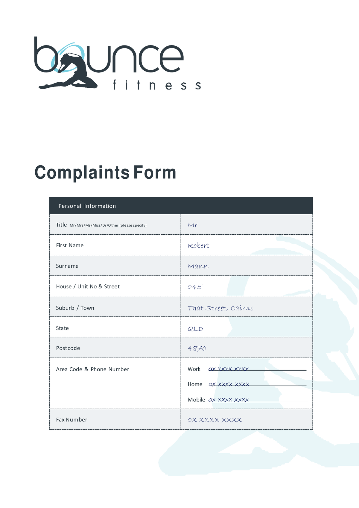 CUS401 Complaints Form Robert Mann Complaints Form Personal   Thumb 1200 1697 