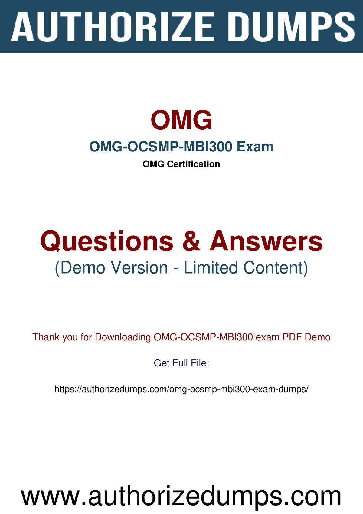 OMG-OCSMP-MBI300 Online Prüfung
