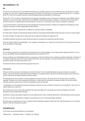 1. Delincuencia Asociada AL USO DE LAS TIC - Delincuencia asociada al ...