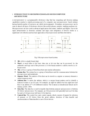 Lecture Note Mmpmc m4 - BY MANOJ SIR - Lecture Notes on Microprocessor ...