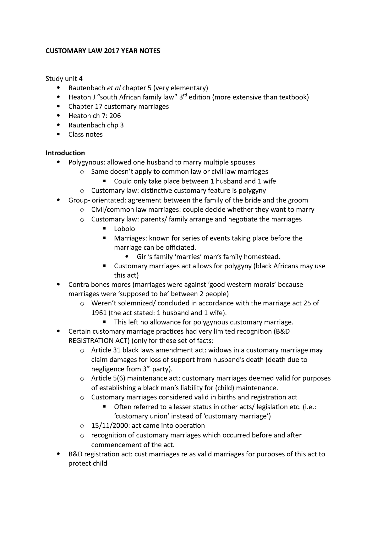 Customary Law Examples Australia