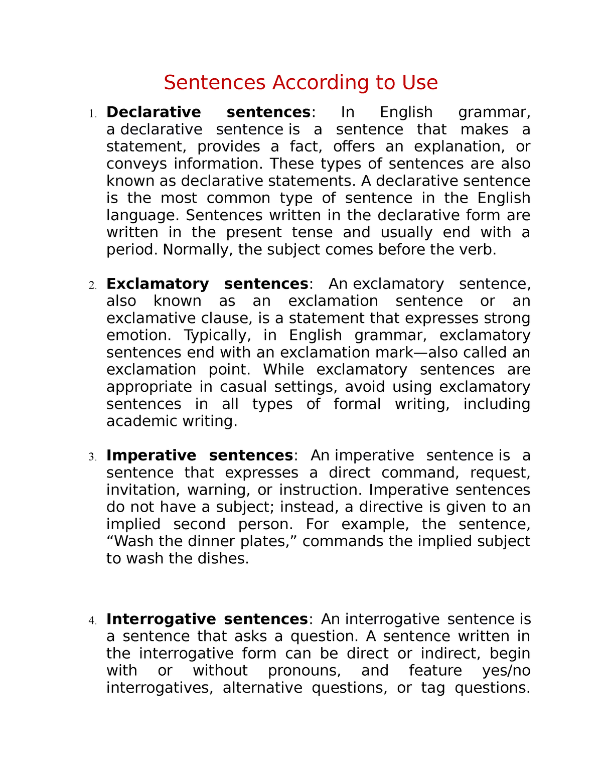 sentences-according-to-use-sentences-according-to-use-declarative