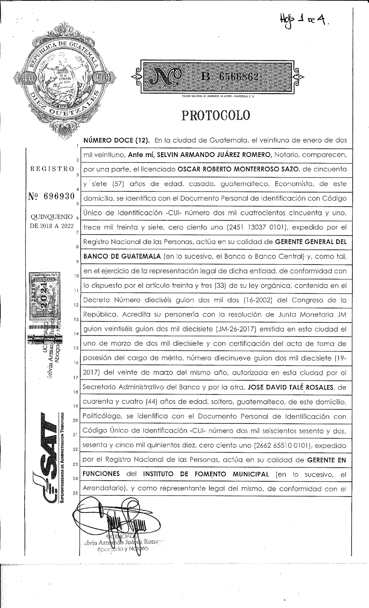 Ejemplo escritura publica - Notariado I (Teórico) - Studocu