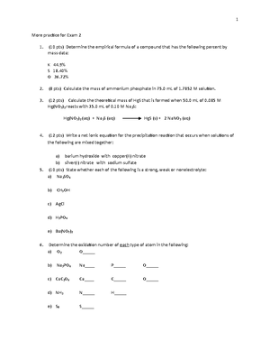 Glossary Of Gen Chem 6 - Useful Terms In Learning And Understanding 