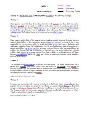 ELC501 Written Article Analysis - English for Critical Academic Reading