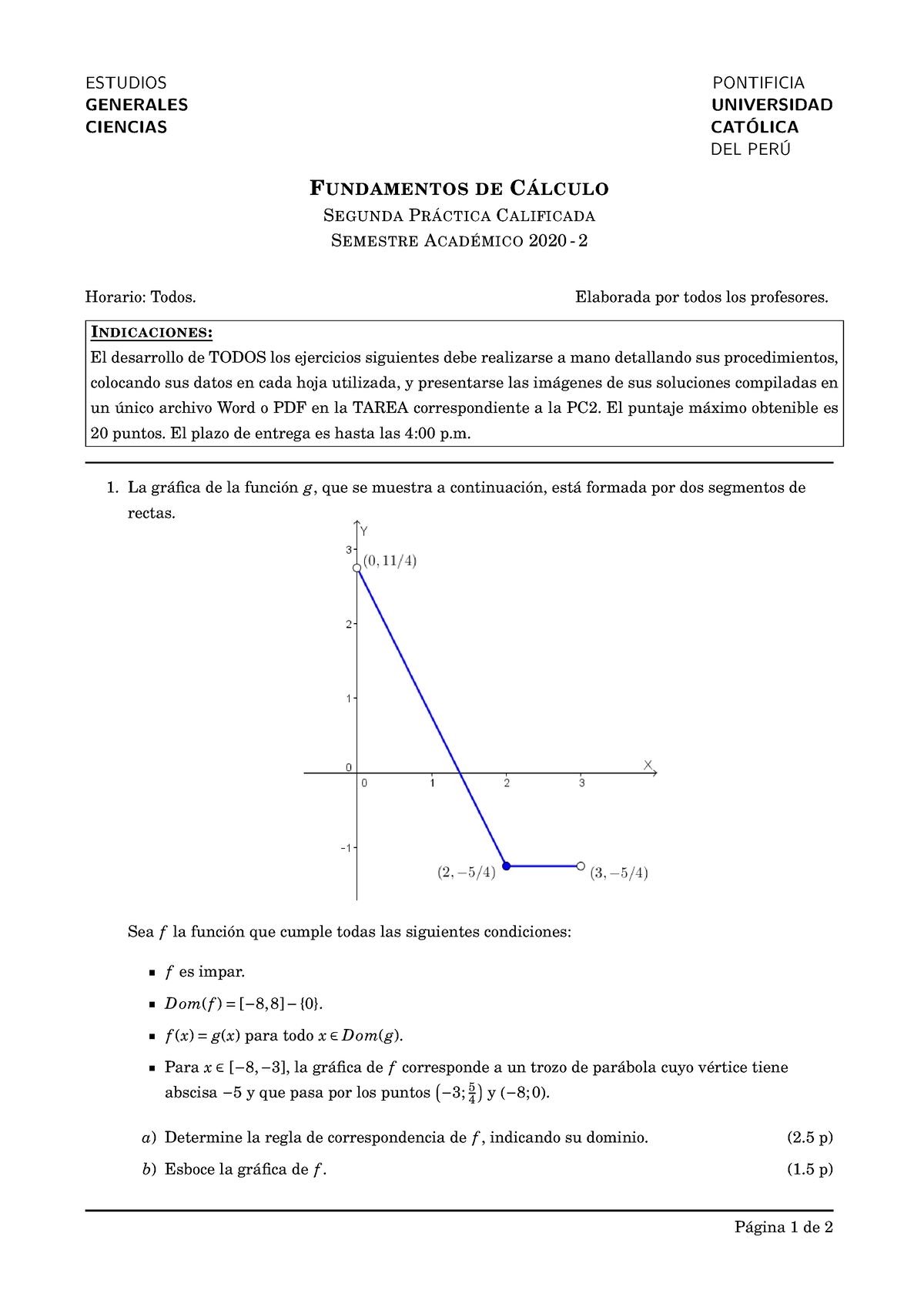 PC2-20202 - PC2 - ESTUDIOS PONTIFICIA GENERALES UNIVERSIDAD CIENCIAS ...