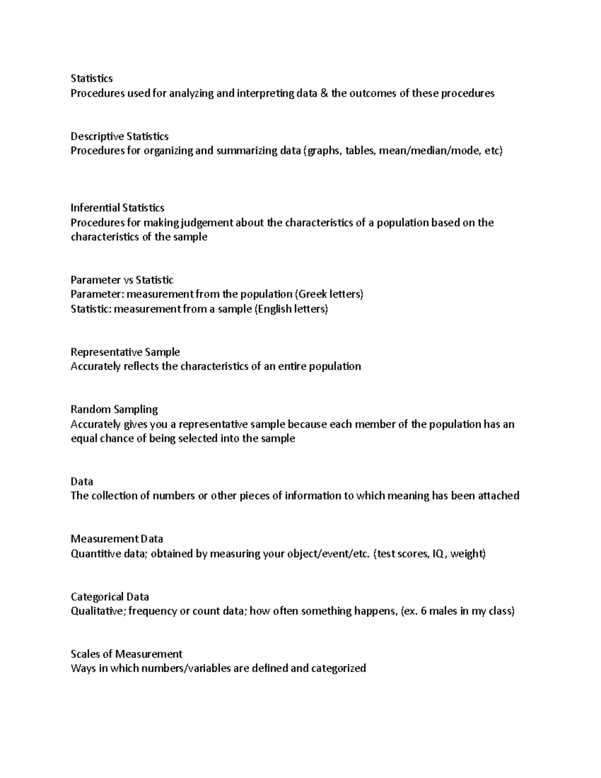 psy-2110-unit-1-statistics-procedures-used-for-analyzing-and