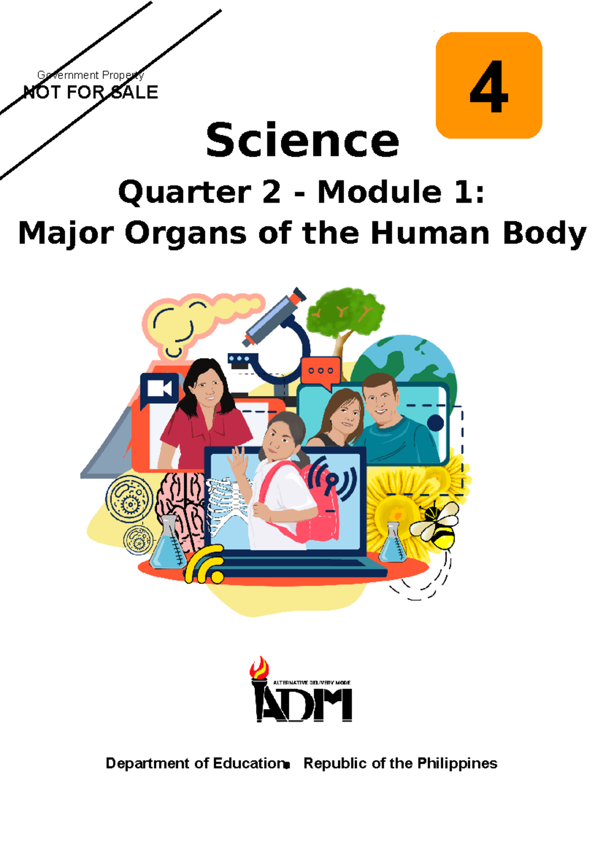 527916947 Science 4 Q2 Mod1 Major Organs Of The Human Body Version 3