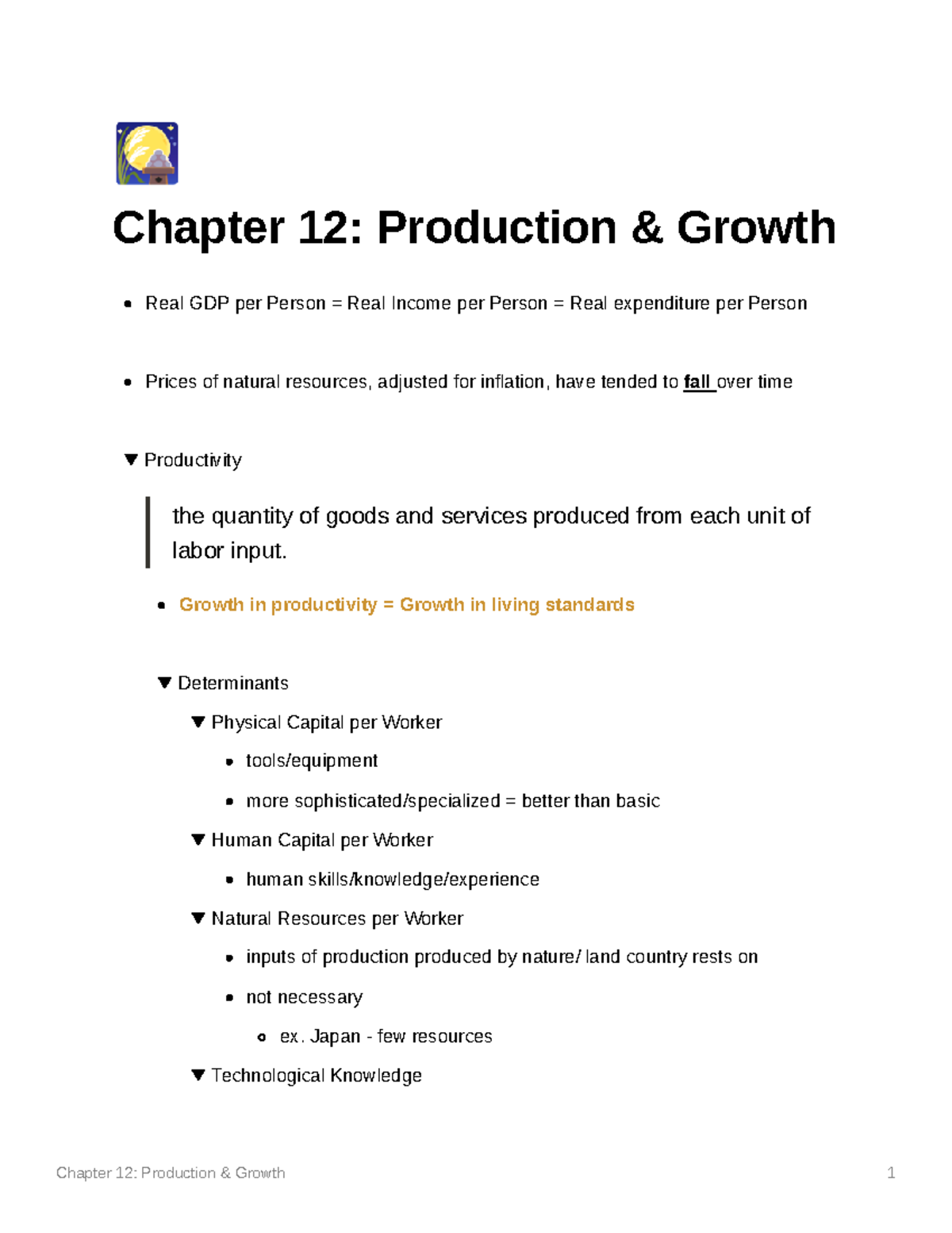 chapter-12-production-growth-chapter-12-production-growth-real-gdp