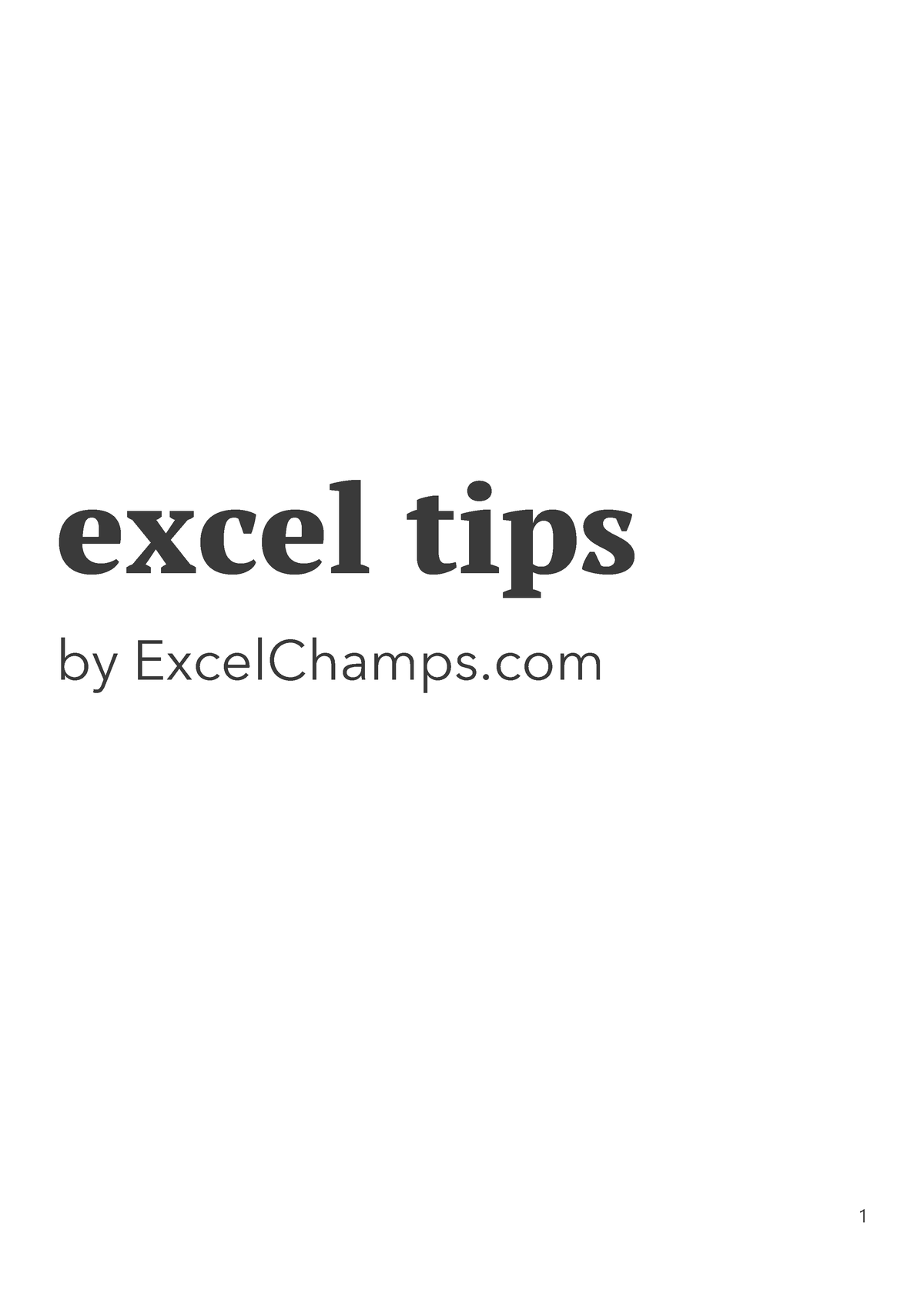 tips-excel-tips-by-excelchamps-1-add-serial-numbers-if-you-work-with